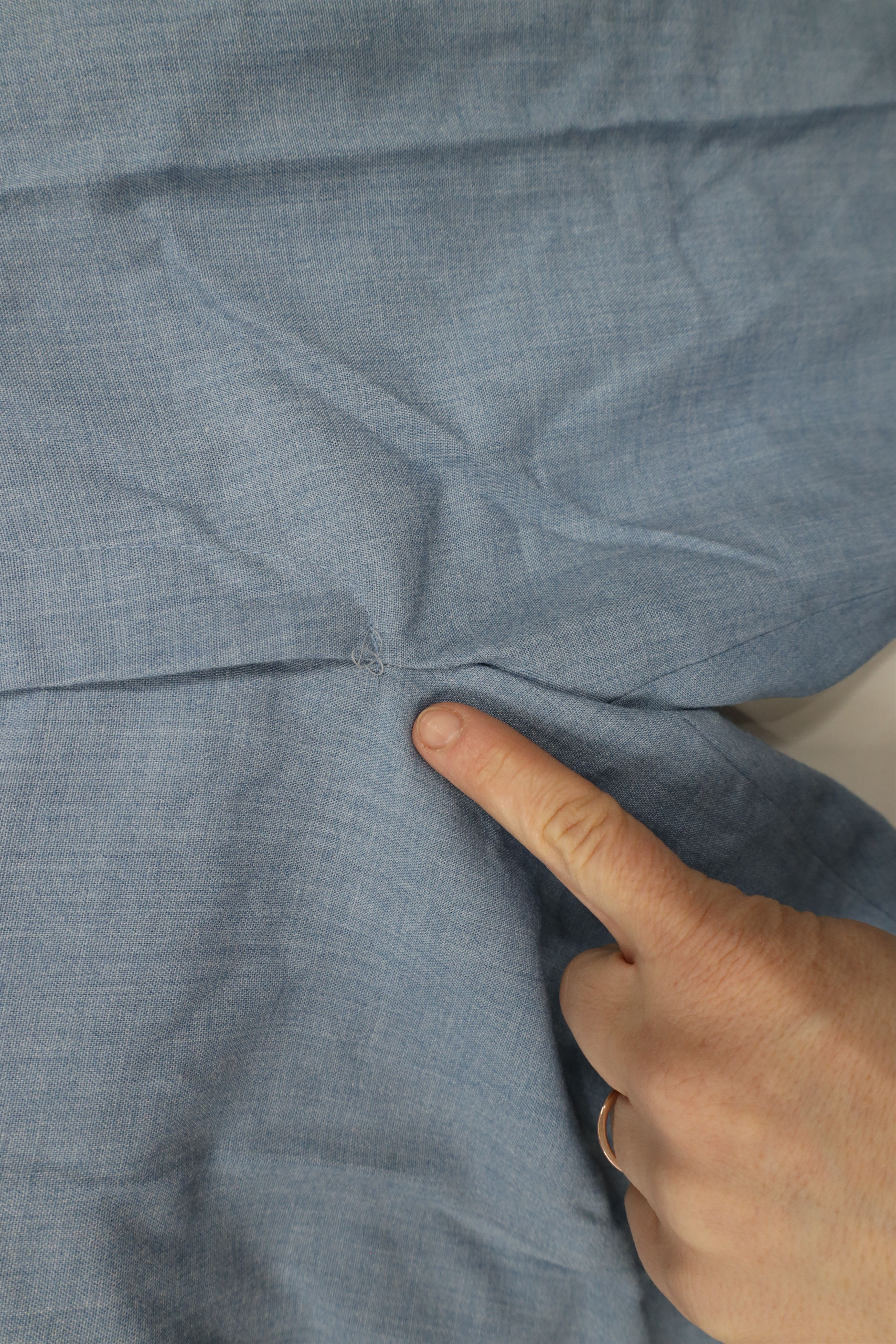 Vintage Vintage 70s Streetwear Flared Wide Leg Chino Pants Blue USA Size US 34 / EU 50 - 14 Thumbnail
