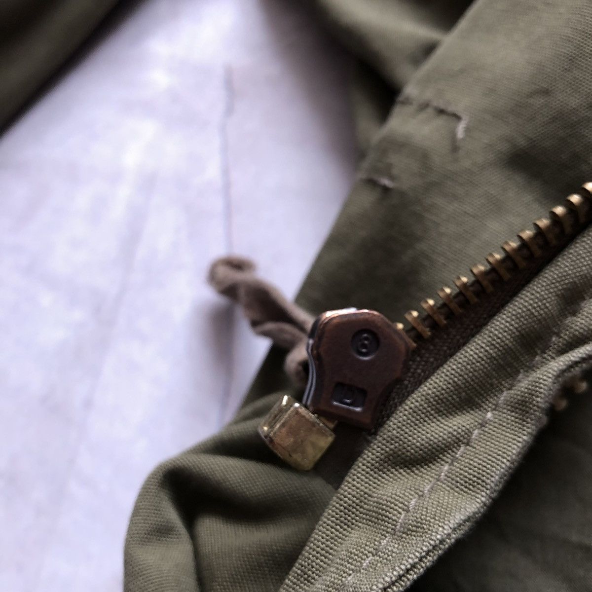 Vintage Vintage M 65 US Army Jacket Conmar Zipper War Sage Olive 90s Size US M / EU 48-50 / 2 - 8 Thumbnail