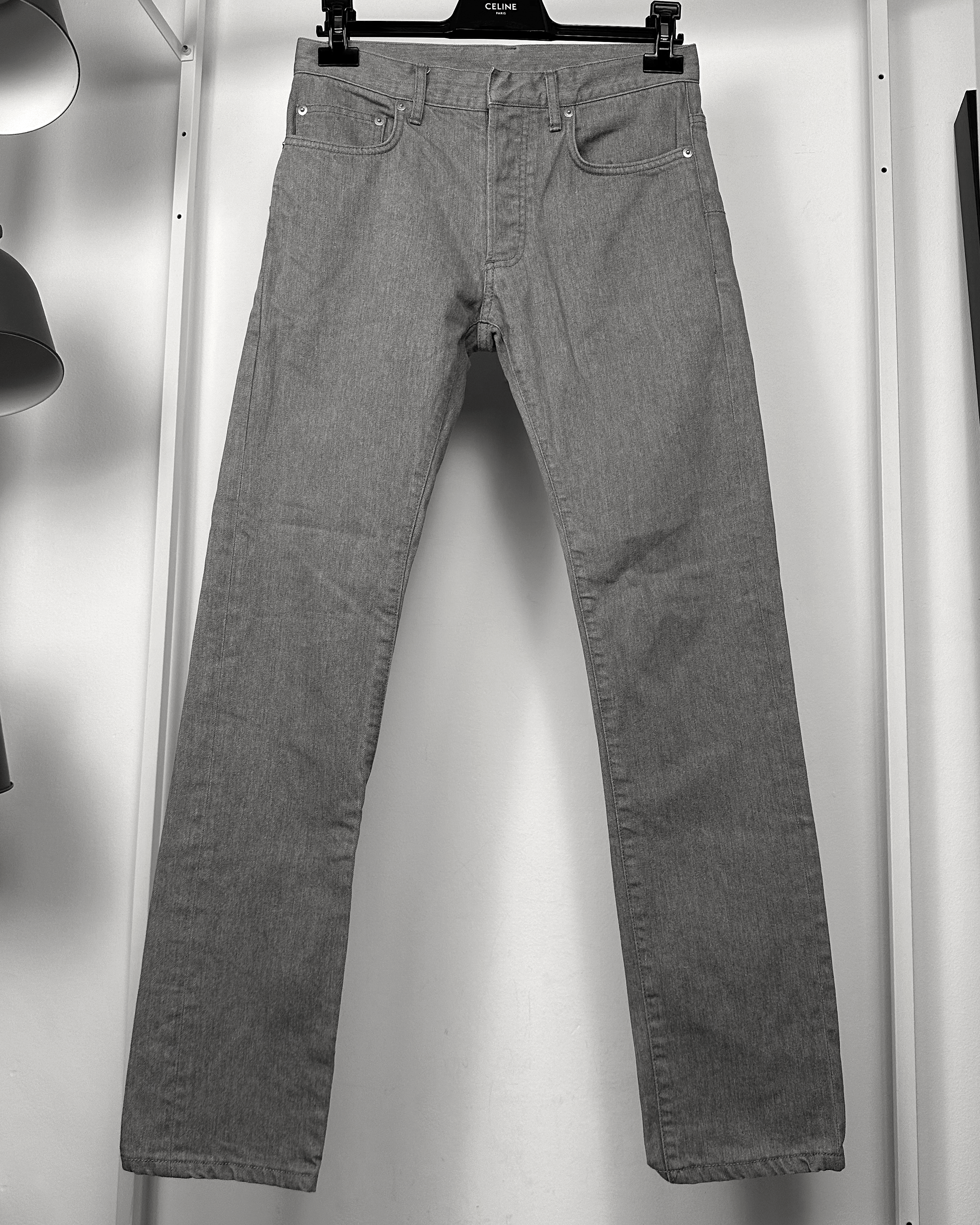 Dior Dior Homme Slim Grey Jeans Size US 30 / EU 46 - 3 Thumbnail