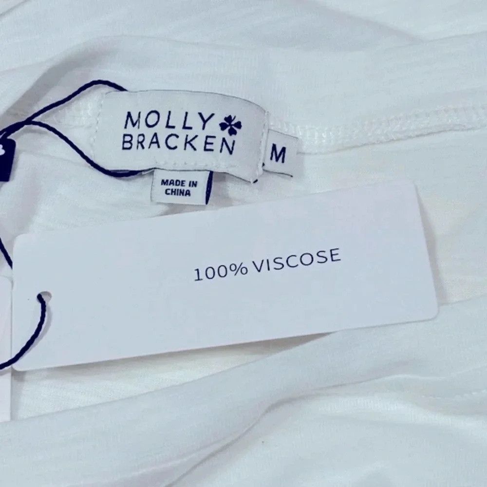 Other Molly Bracken Tie Front Tee NWT Size M / US 6-8 / IT 42-44 - 4 Thumbnail