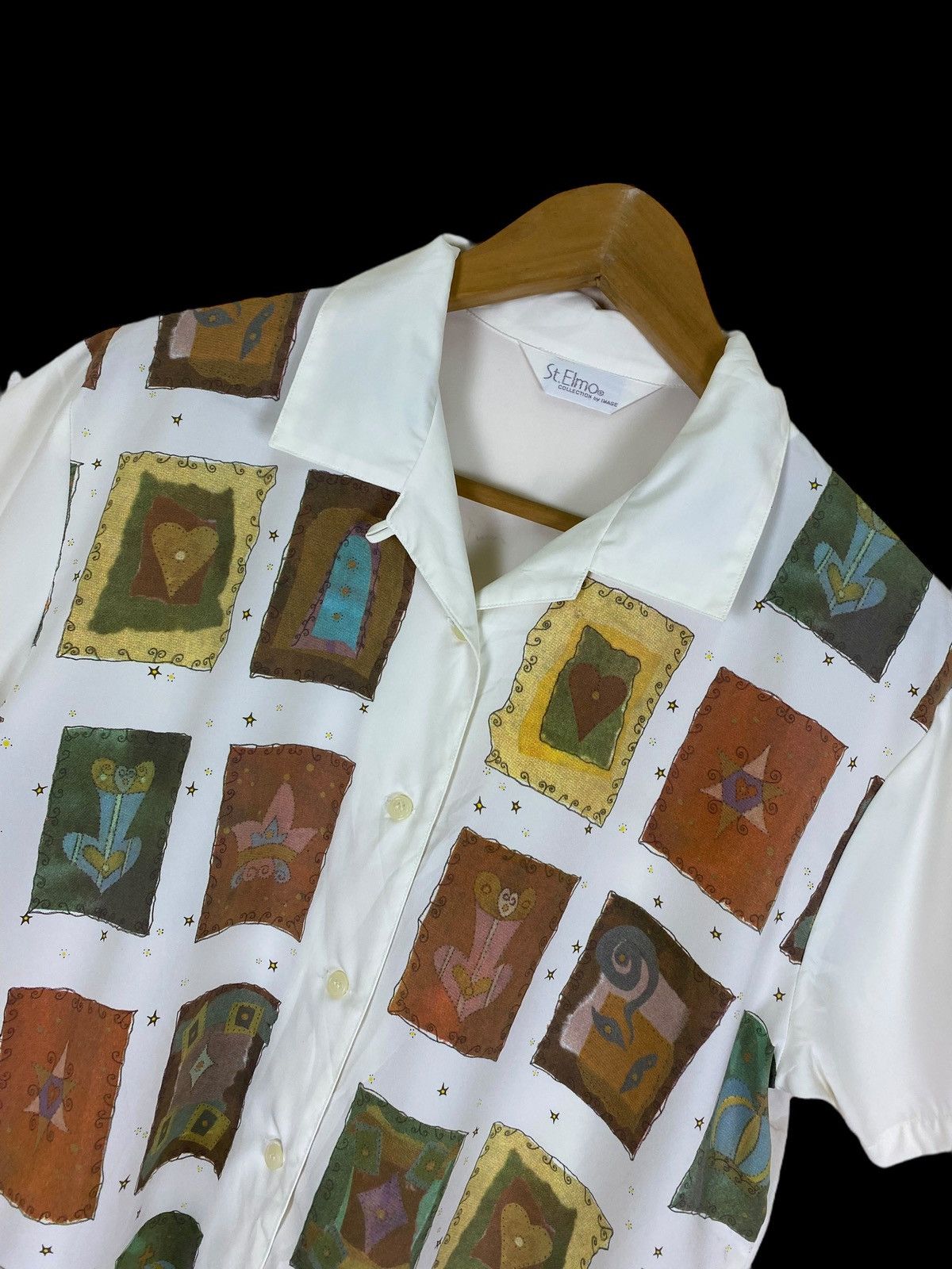 Japanese Brand Japanese St Elmo Frame Diagram Inspired By Picasso Shirt Size US M / EU 48-50 / 2 - 3 Thumbnail