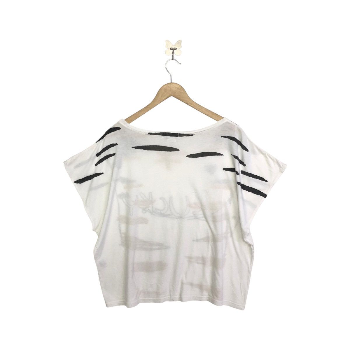 Issey Miyake × Tsumori Chisato *TSUMORI CHISATO by ISSEY MIYAKE art design women tee Size XL / US 12-14 / IT 48-50 - 6 Thumbnail