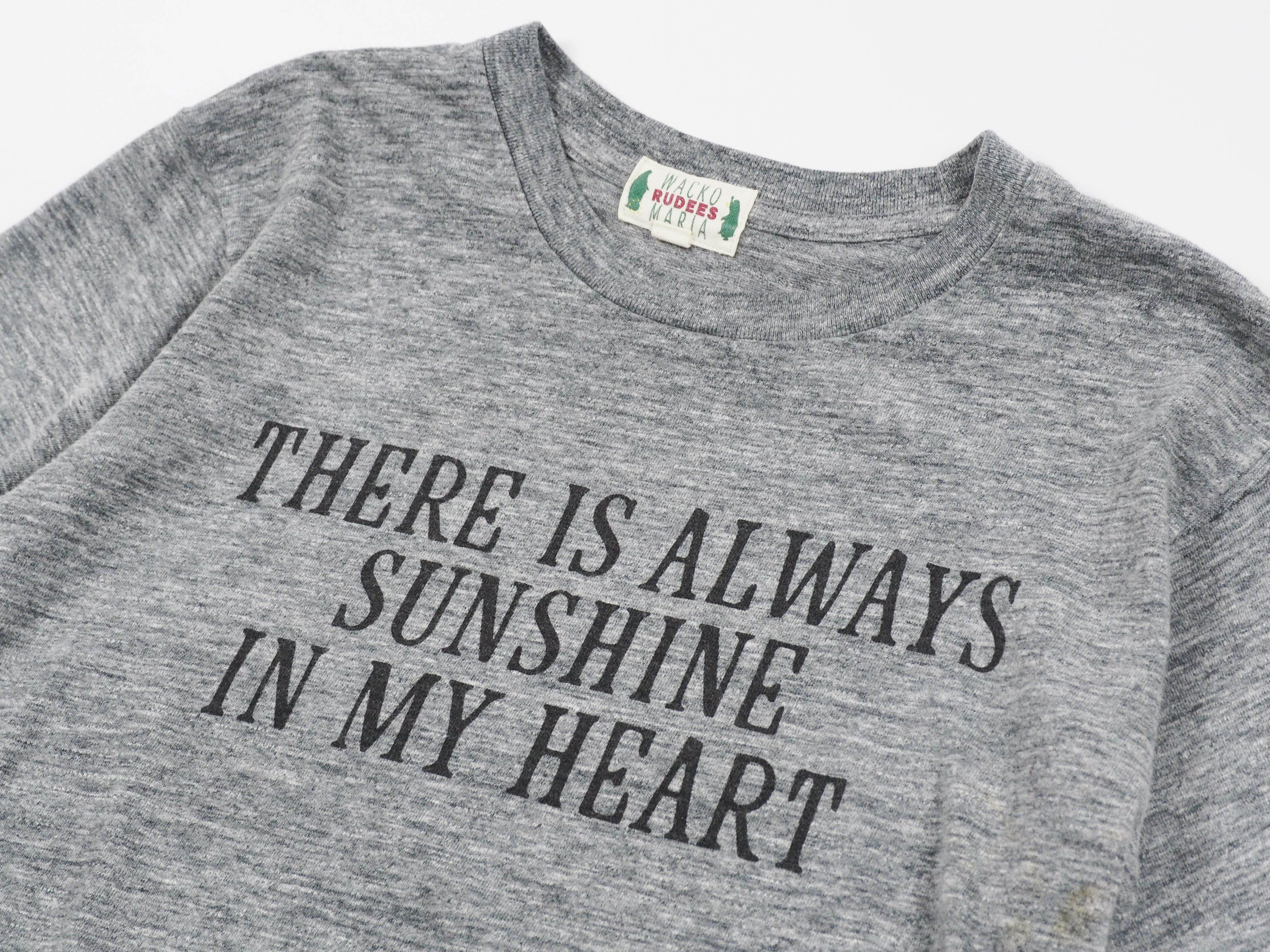 Wacko Maria Wacko Maria tee “there is always sunshine in my heart” Size US S / EU 44-46 / 1 - 6 Thumbnail