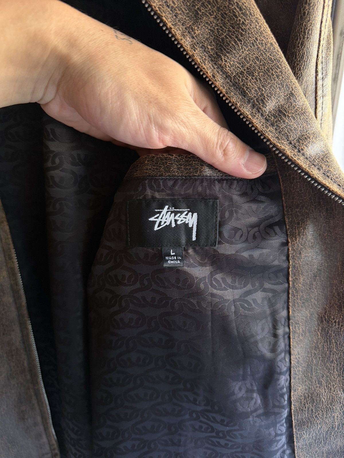 Stussy Stussy Coated Cotton Club Jacket Size US L / EU 52-54 / 3 - 5 Thumbnail