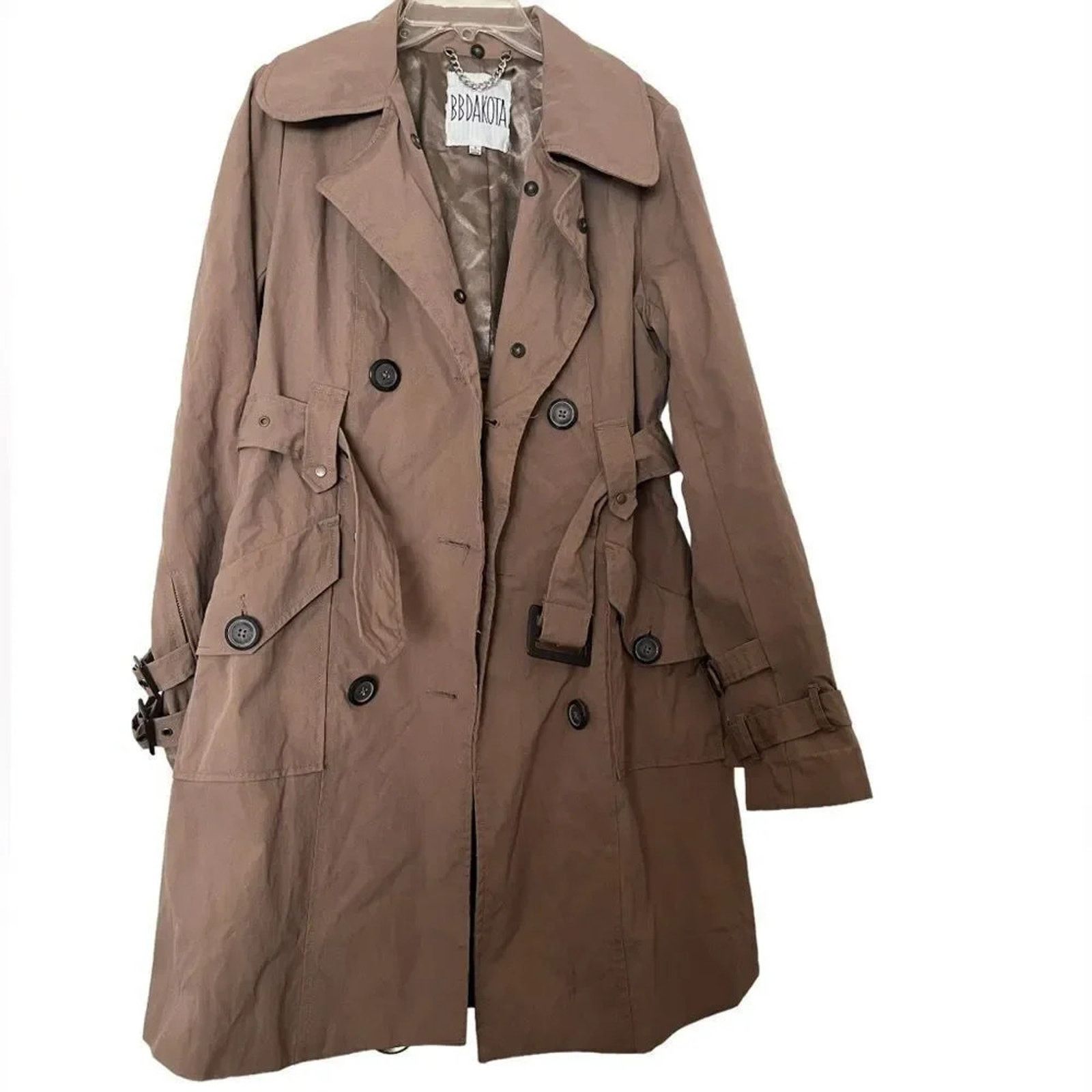 BB Dakota BB Dakota fully lined trench coat, size Small. Size S / US 4 / IT 40 - 1 Thumbnail
