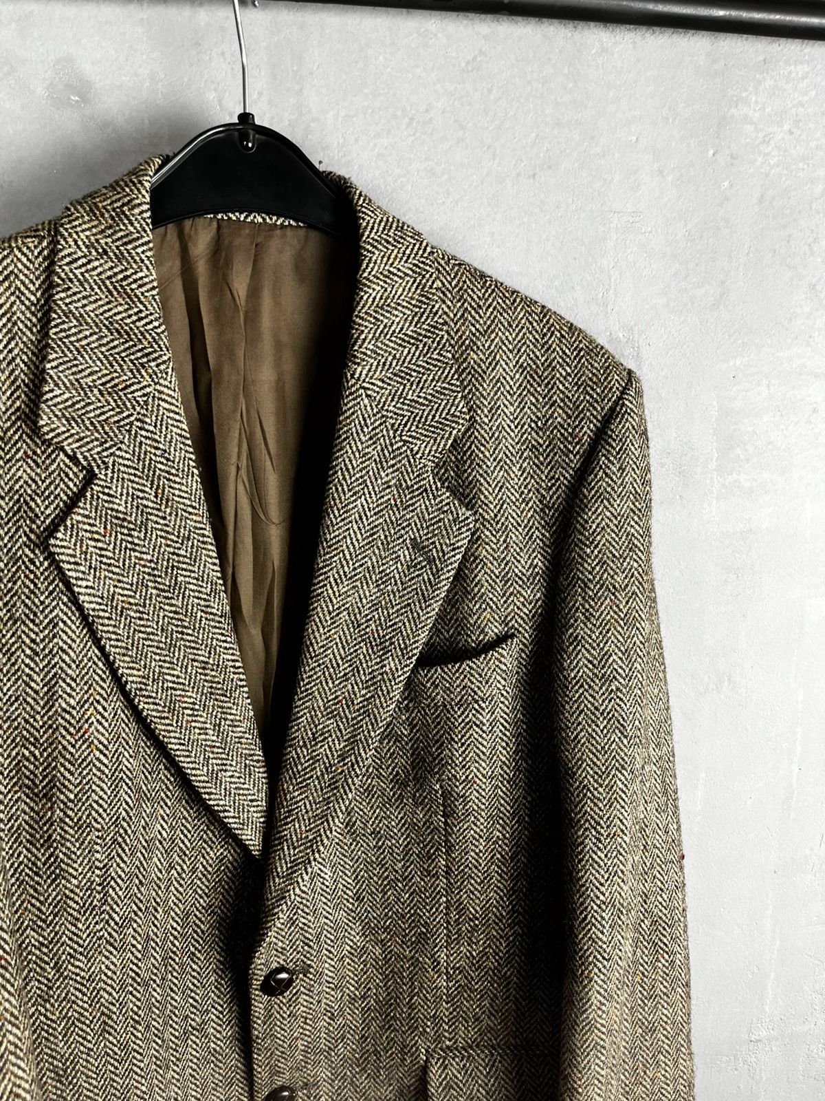 Harris Tweed Harris Tweed blazer jacket vintage Size 40R - 8 Thumbnail