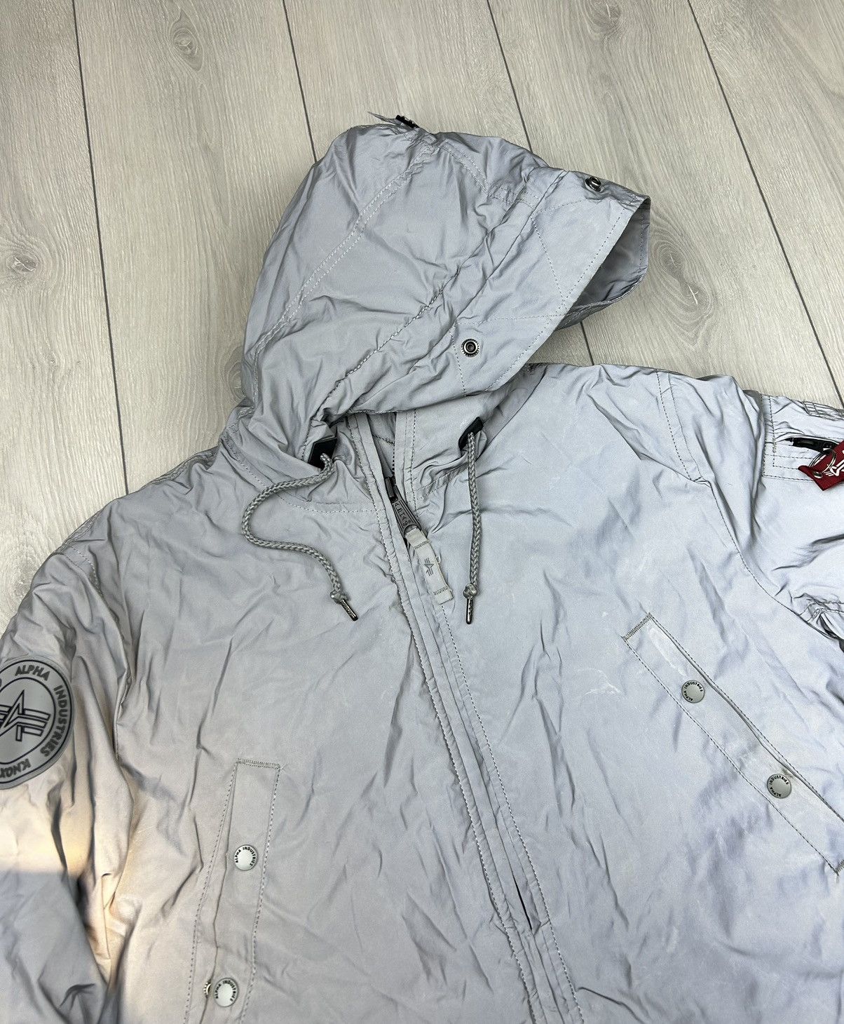Alpha Industries Alpha Industrial Reflective Parka Jacket size S - M Size US S / EU 44-46 / 1 - 5 Thumbnail