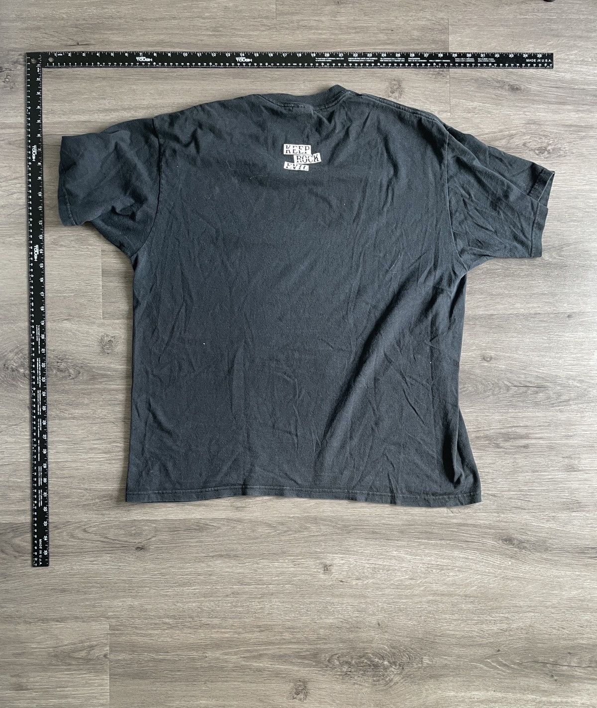 Vintage Vintage 90’s The Bulemics “Keep Rock Evil” T-shirt (Sz.XL) Size US XL / EU 56 / 4 - 4 Thumbnail