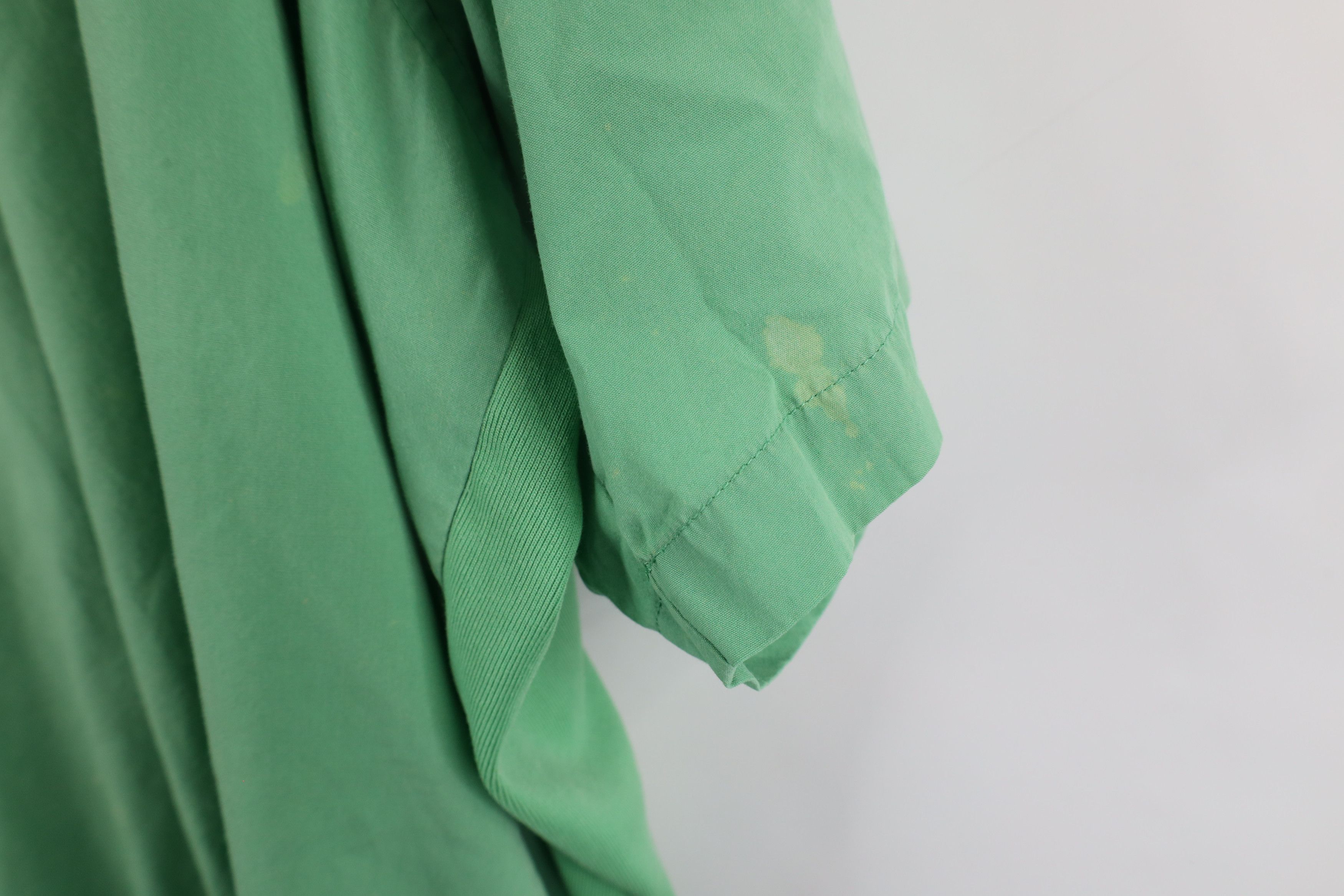 Vintage Vintage 90s Streetwear Panel Pullover Polo Shirt Green Size US XXL / EU 58 / 5 - 13 Thumbnail
