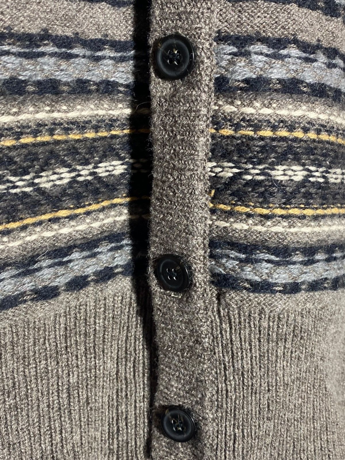 Allsaints All Saints by British Millerain Wool Linen Cotton Cardigan Size US M / EU 48-50 / 2 - 5 Thumbnail