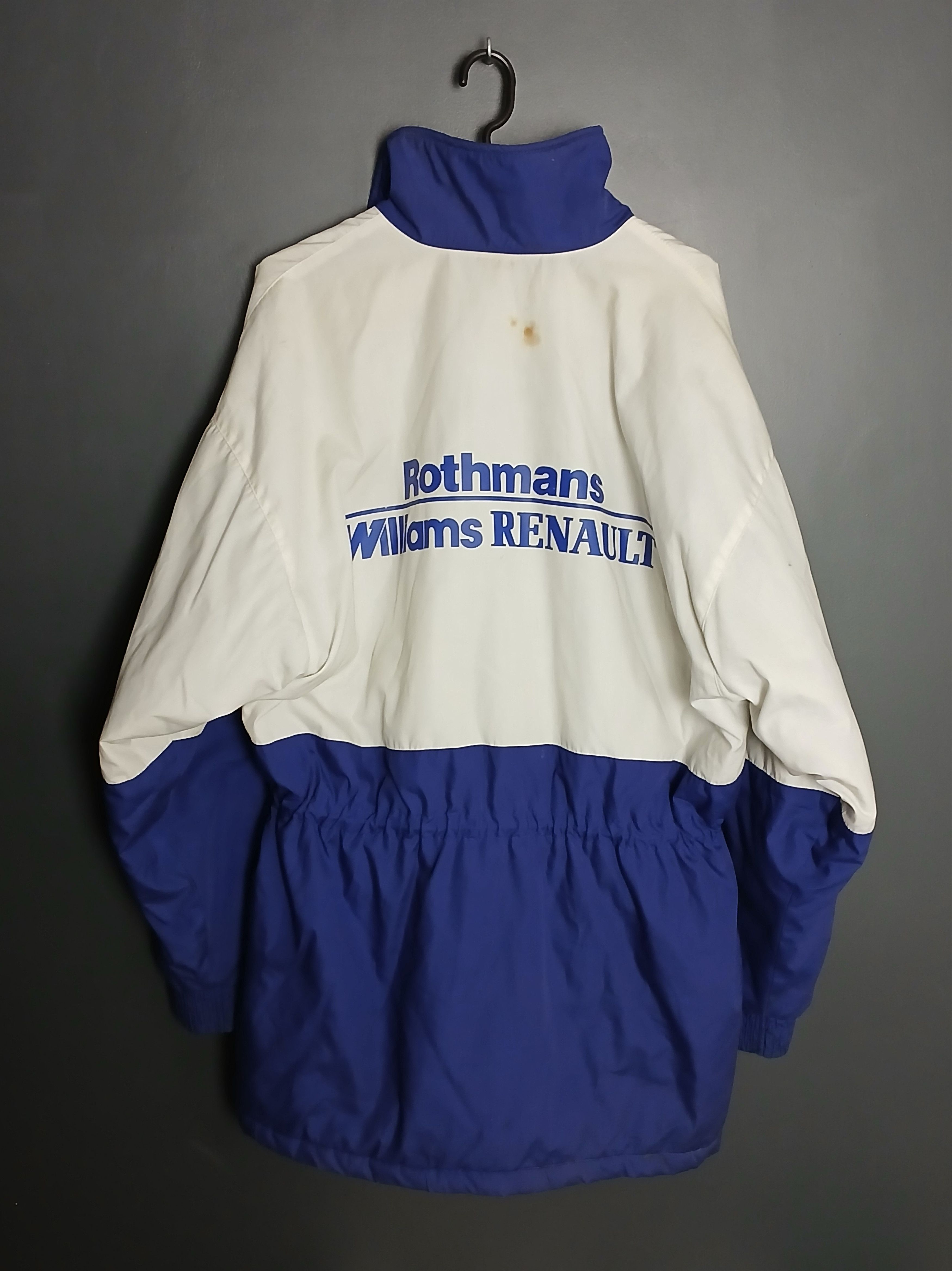 Vintage Rothmans Williams Renault F1 Racing Jacket