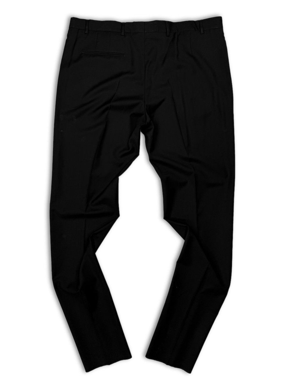 Bottega Veneta Bottega Veneta Uniform Black Slim Cut Pleated Trousers Size US 40 / EU 56 - 3 Thumbnail