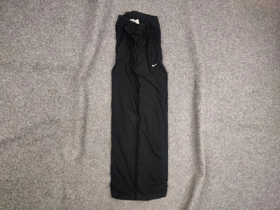 Nike Vintage Nike Swoosh Blank Cotton Baggy Track Pants Y2K Style Size US 32 / EU 48 - 1 Thumbnail