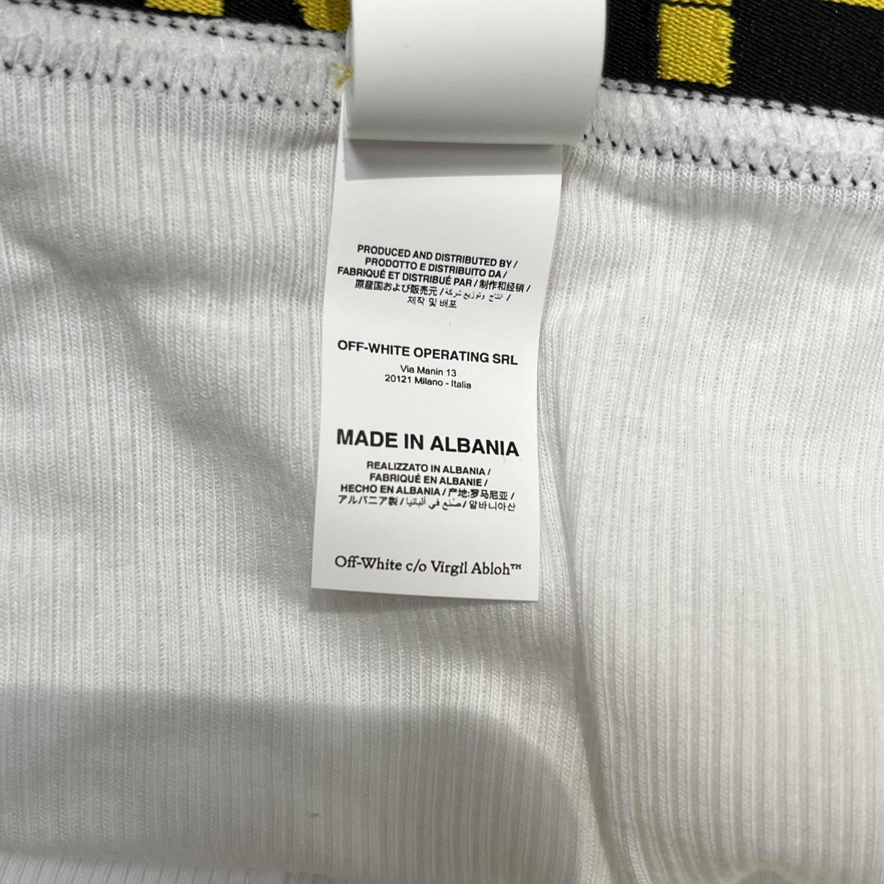Off-White Off-White Industial Boxer Tri-Pack White Size ONE SIZE - 6 Thumbnail