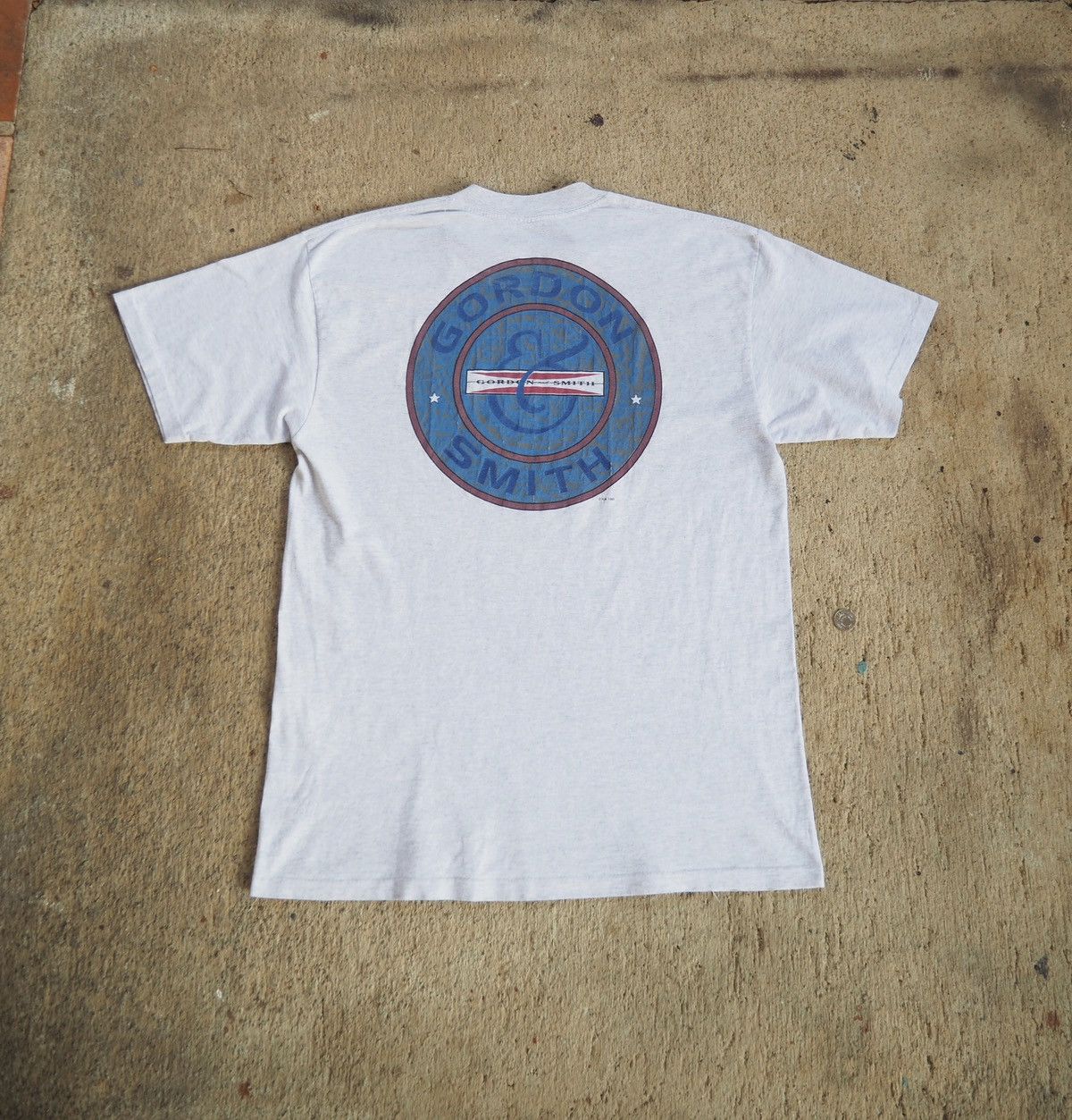 Vintage Vintage 93 Gordon & Smith, Single Stitch Tee, XL Size US XL / EU 56 / 4 - 4 Thumbnail