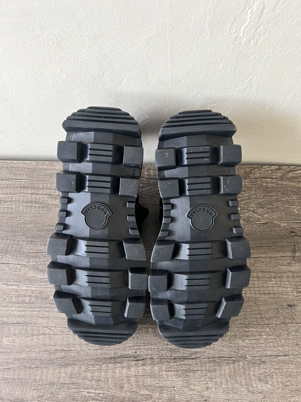 Moncler MONCLER "MON WALLABEE” CHUNKY PLATFORM DERBY LOAFERS Size US 7 / EU 40 - 9 Thumbnail