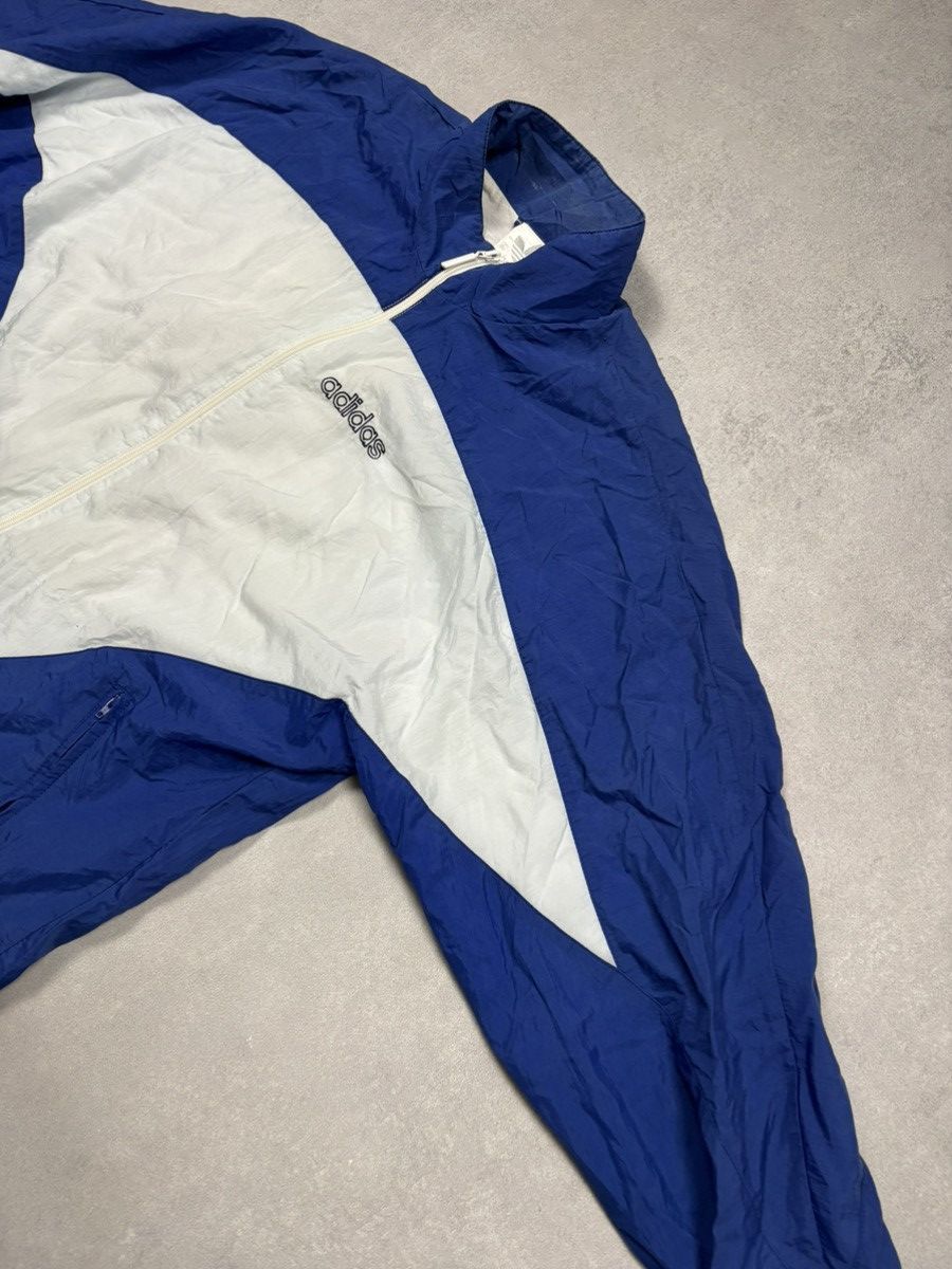 Adidas Adidas Vintage Track Jacket 90s Zip Trefoil Y2K Windbreaker Size US M / EU 48-50 / 2 - 4 Thumbnail