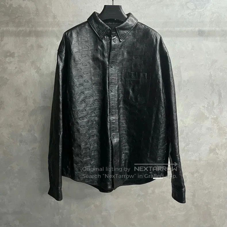 Balenciaga Balenciaga Black Logo Leather Jacket. Size US XXS / EU 40 - 1 Thumbnail