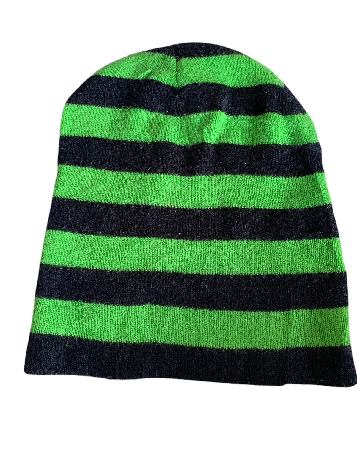 Japanese Brand × Kapital × Vintage Stripe Streetwear Winter Sessions Rare Hairy Beanie Hats Size ONE SIZE - 8 Thumbnail