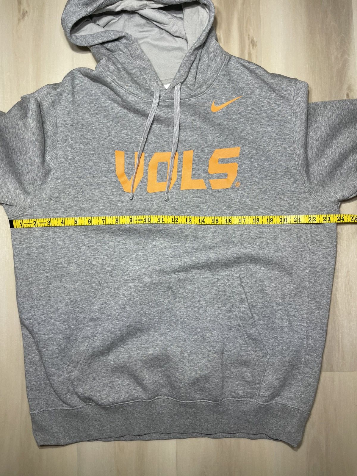 Nike Nike University Of Tennessee Vols Check Grey Men Hoodie Sz L Size US L / EU 52-54 / 3 - 4 Thumbnail