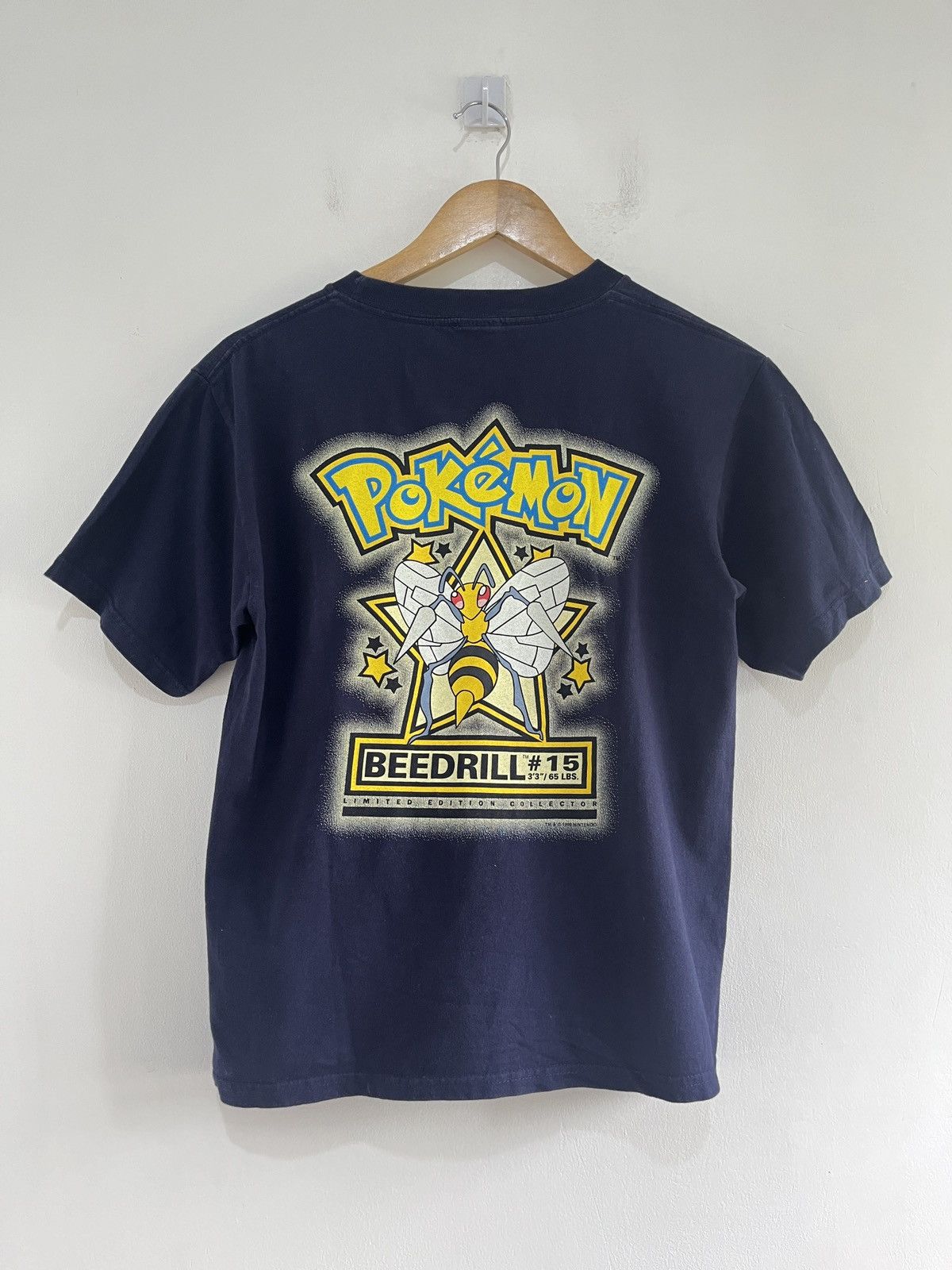 Vintage Vintage Pokemon 1999 Limited Edition Beedrill Size US XS / EU 42 / 0 - 1 Thumbnail