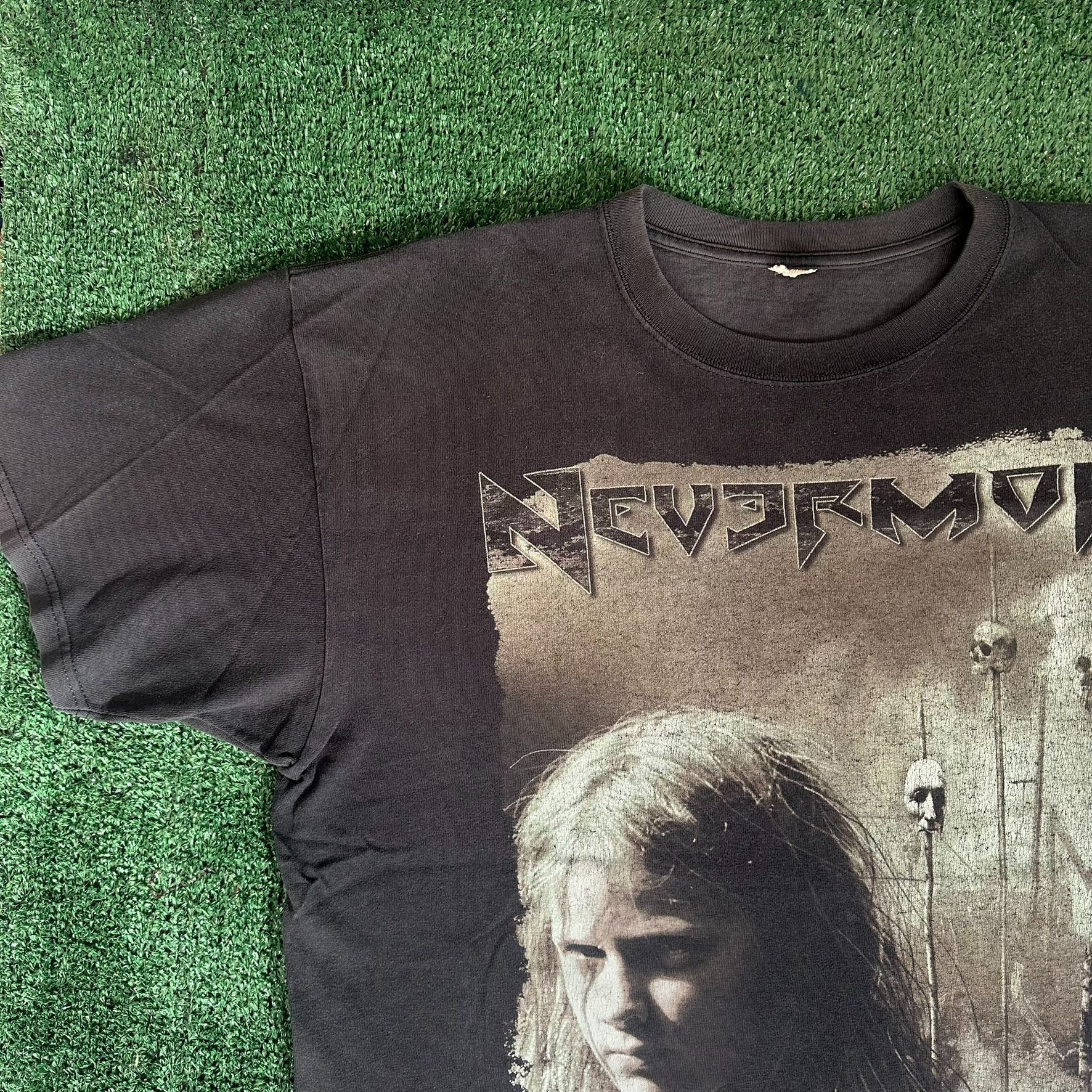 Band Tees Vintage Nevermore Godless Endeavor T-Shirt Y2K Metal Band Te Size US L / EU 52-54 / 3 - 2 Thumbnail