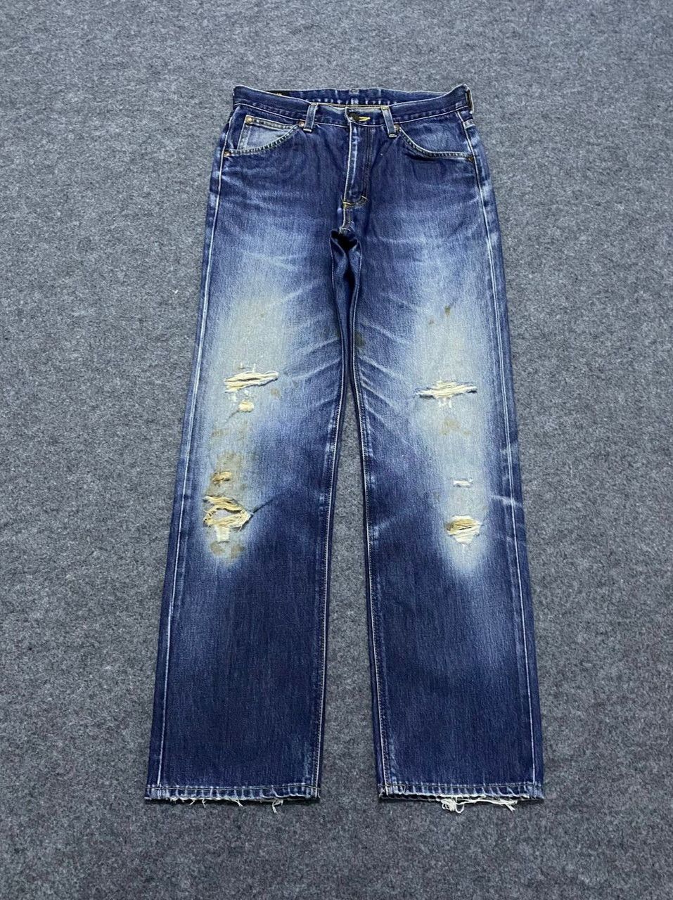 If Six Was Nine 💥Best Offer💥Vintage 90s Lee Riders Distressed Denim Size US 30 / EU 46 - 1 Thumbnail