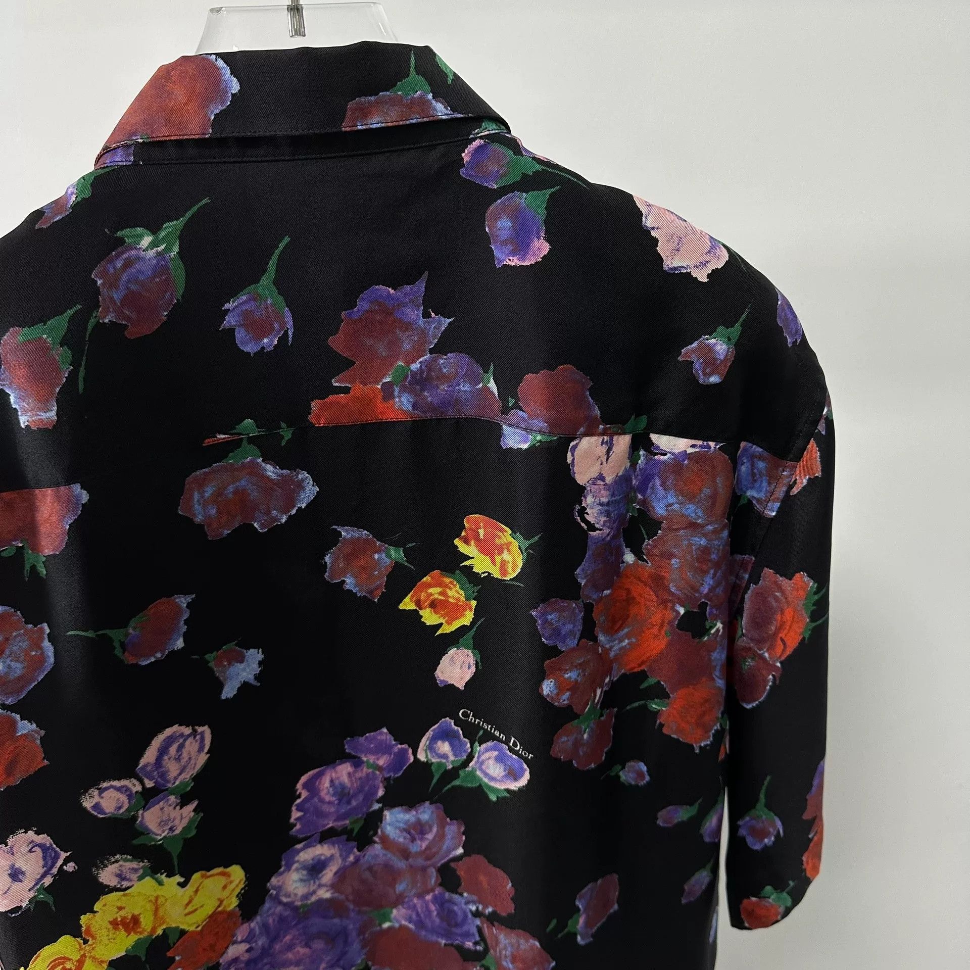 Dior Dior x Kaws Silk Short-Sleeve Shirt Size US M / EU 48-50 / 2 - 4 Thumbnail
