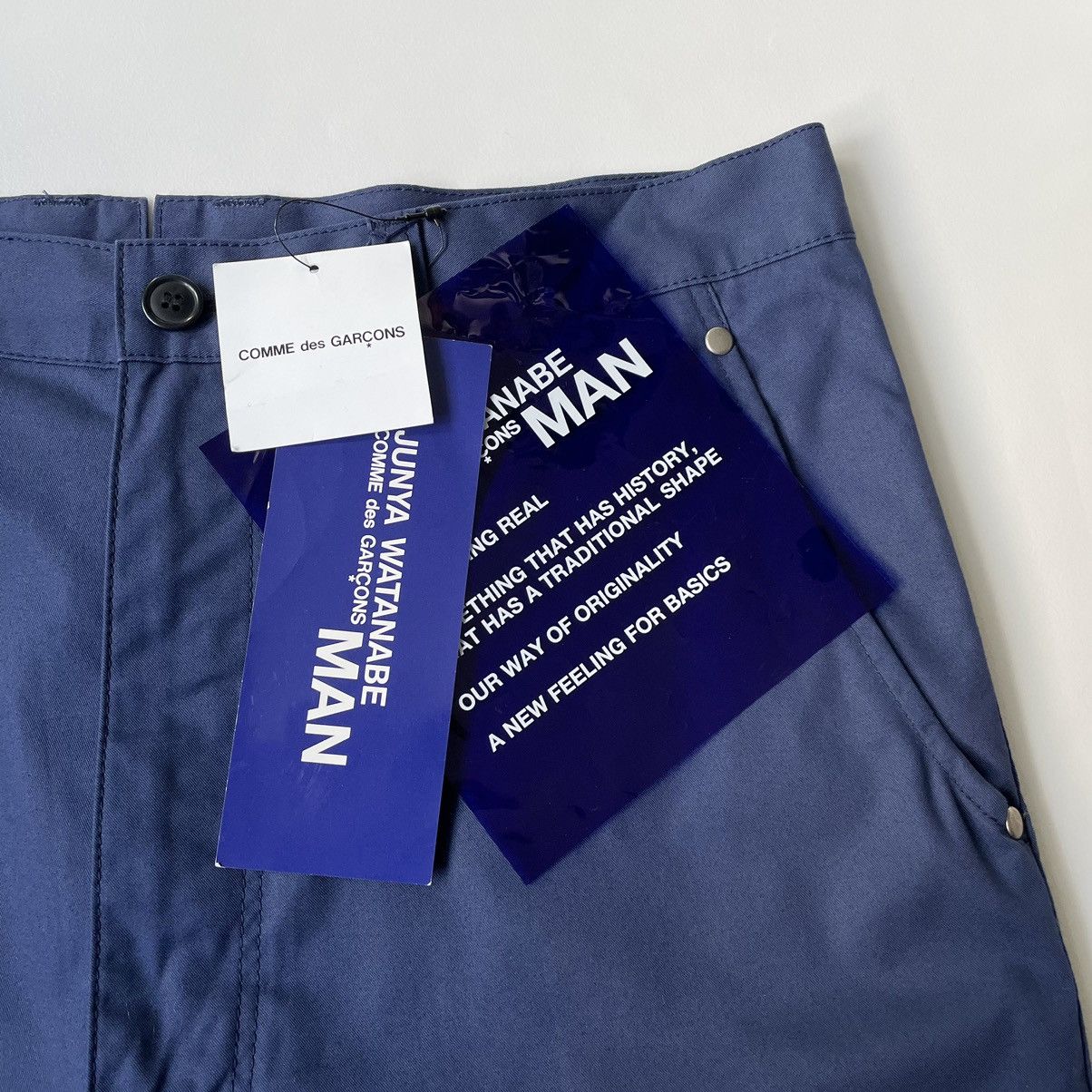 Comme des Garcons S/S 14 Blue Cotton Utility Shorts Size US 34 / EU 50 - 3 Thumbnail