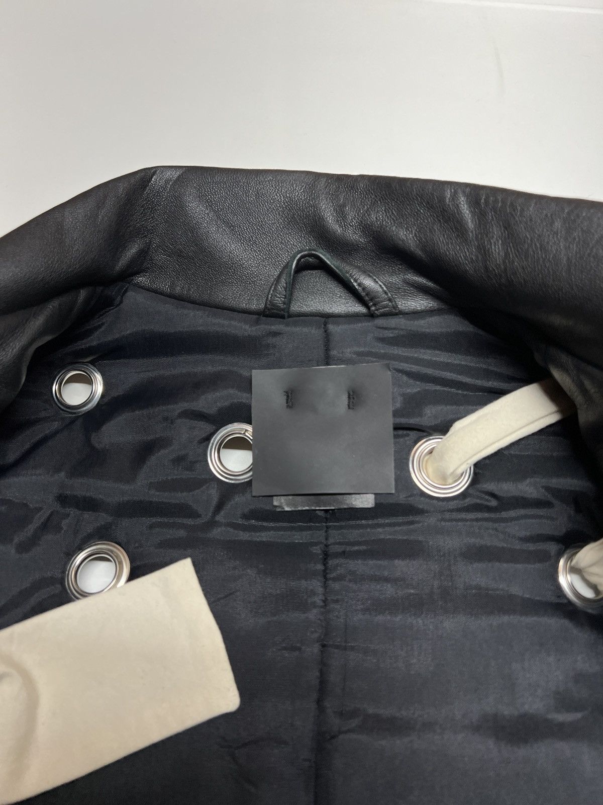 Craig Green 2016AW eyelets leather stitch biker jacket Size US L / EU 52-54 / 3 - 9 Thumbnail