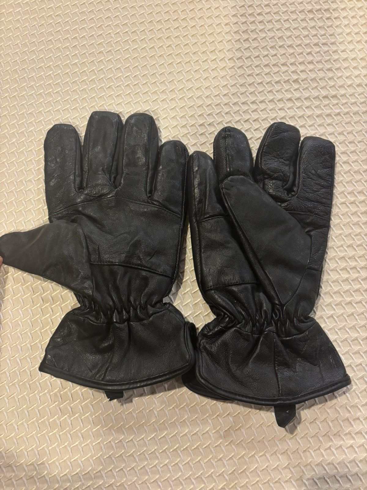 Other Black leather gloves.mm-222 Size ONE SIZE - 6 Thumbnail