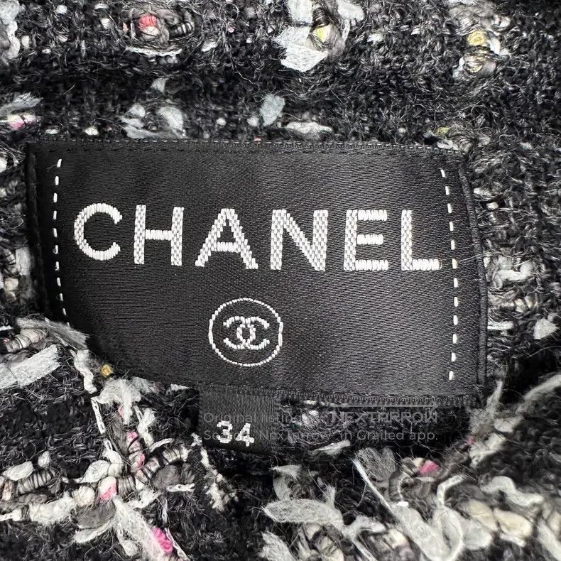 Chanel Chanel 23a Handicraft Workshop Series Black and White Plai Size XXS / US 00 / IT 34 - 5 Thumbnail