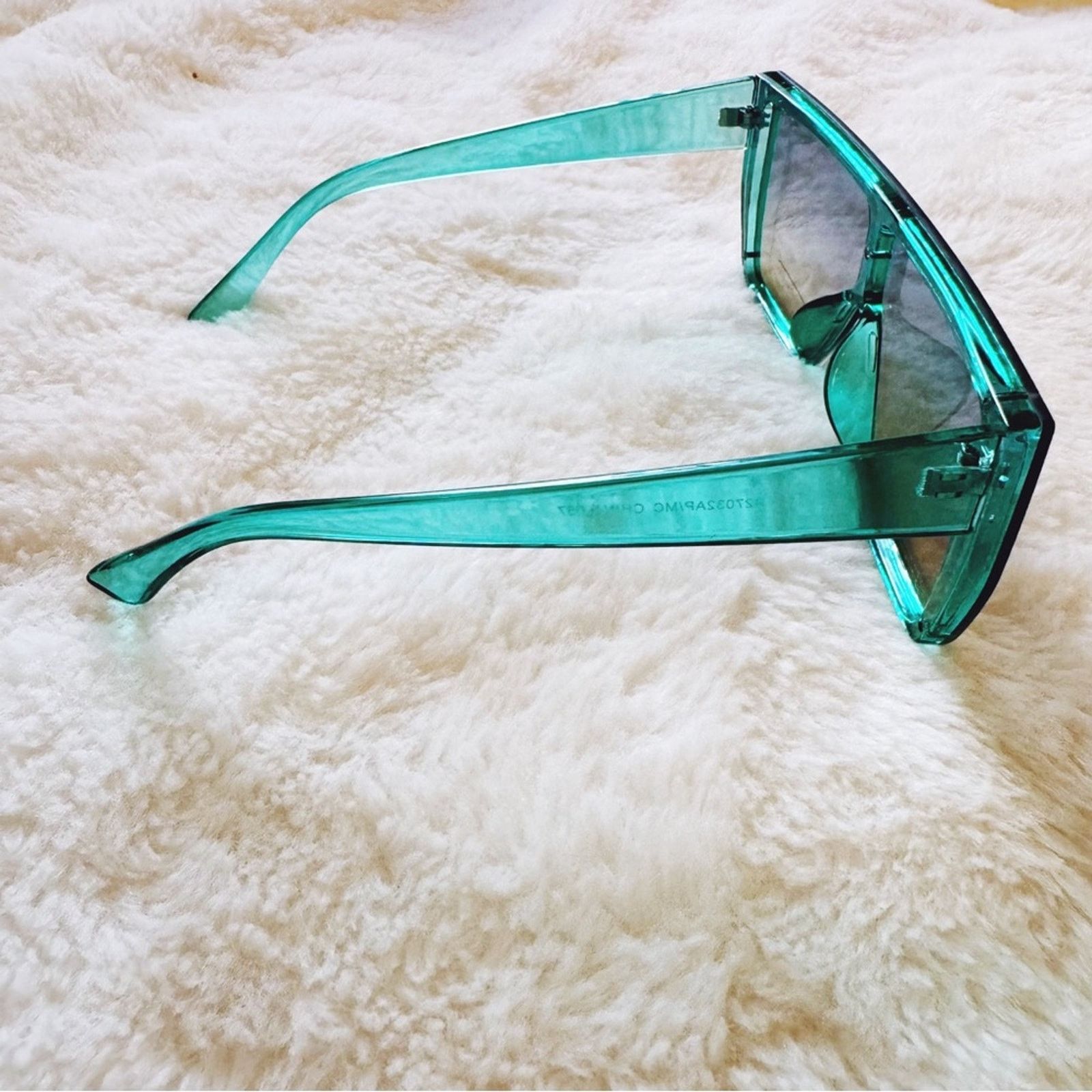 Other Greta Green Oversized Statement Sunglasses Size ONE SIZE - 6 Thumbnail