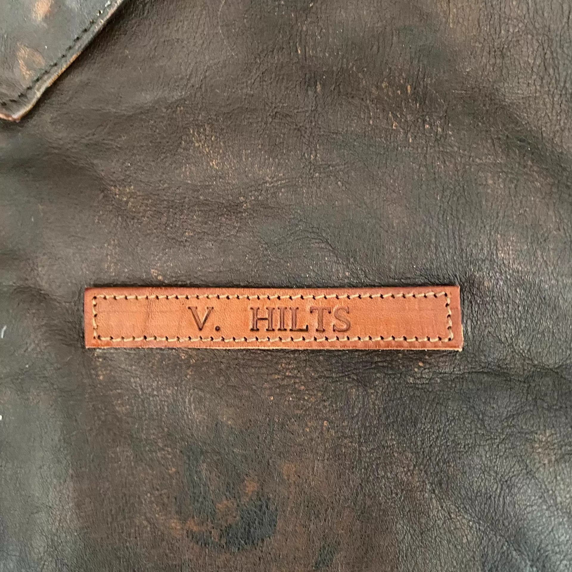 Eastman Leather Clothing Eastman Leather Distressed Horsehide A2 Jacket Dark Brown Size US M / EU 48-50 / 2 - 4 Thumbnail