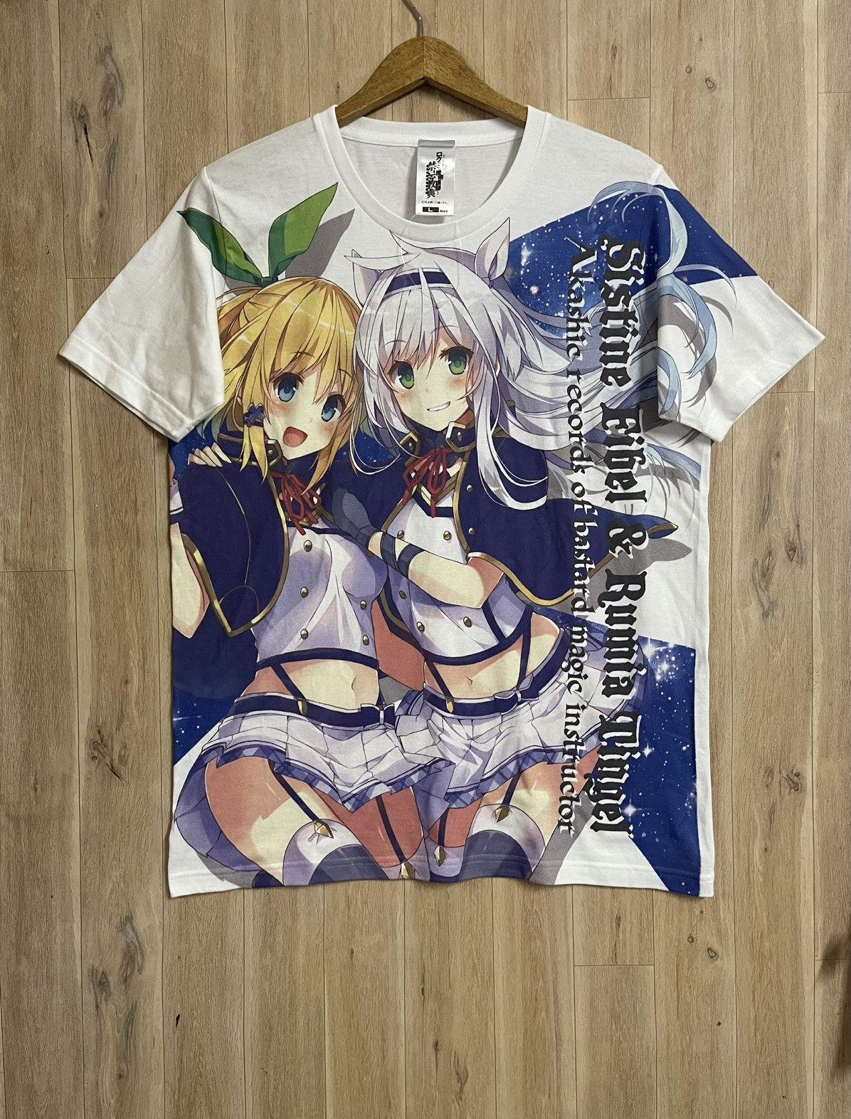 Vintage Anime T shirt Sistine Fibel Rumia Tingel Hentai