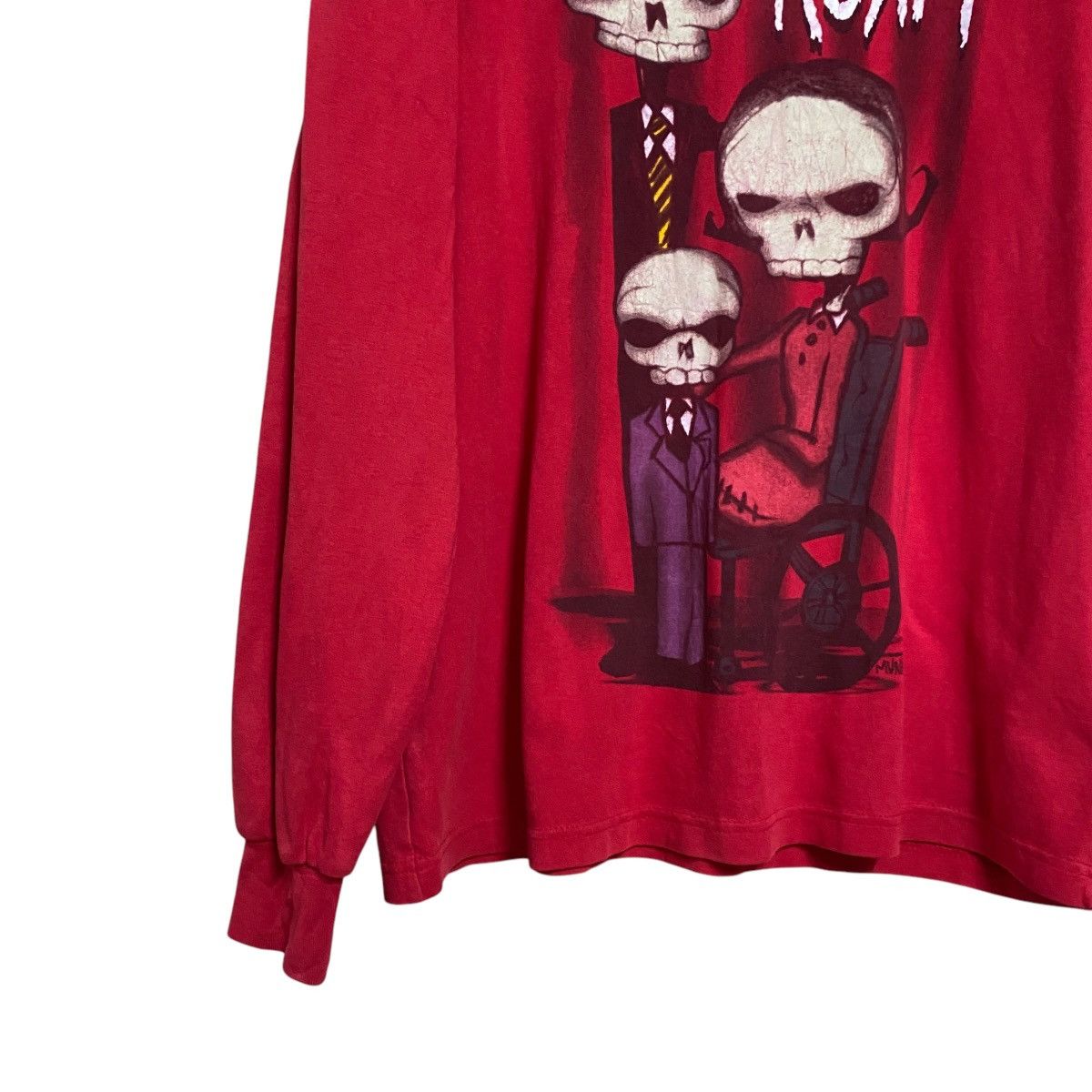 Band Tees Vintage Y2K Korn Shirt Longsleeve Skeletons Size US L / EU 52-54 / 3 - 4 Thumbnail