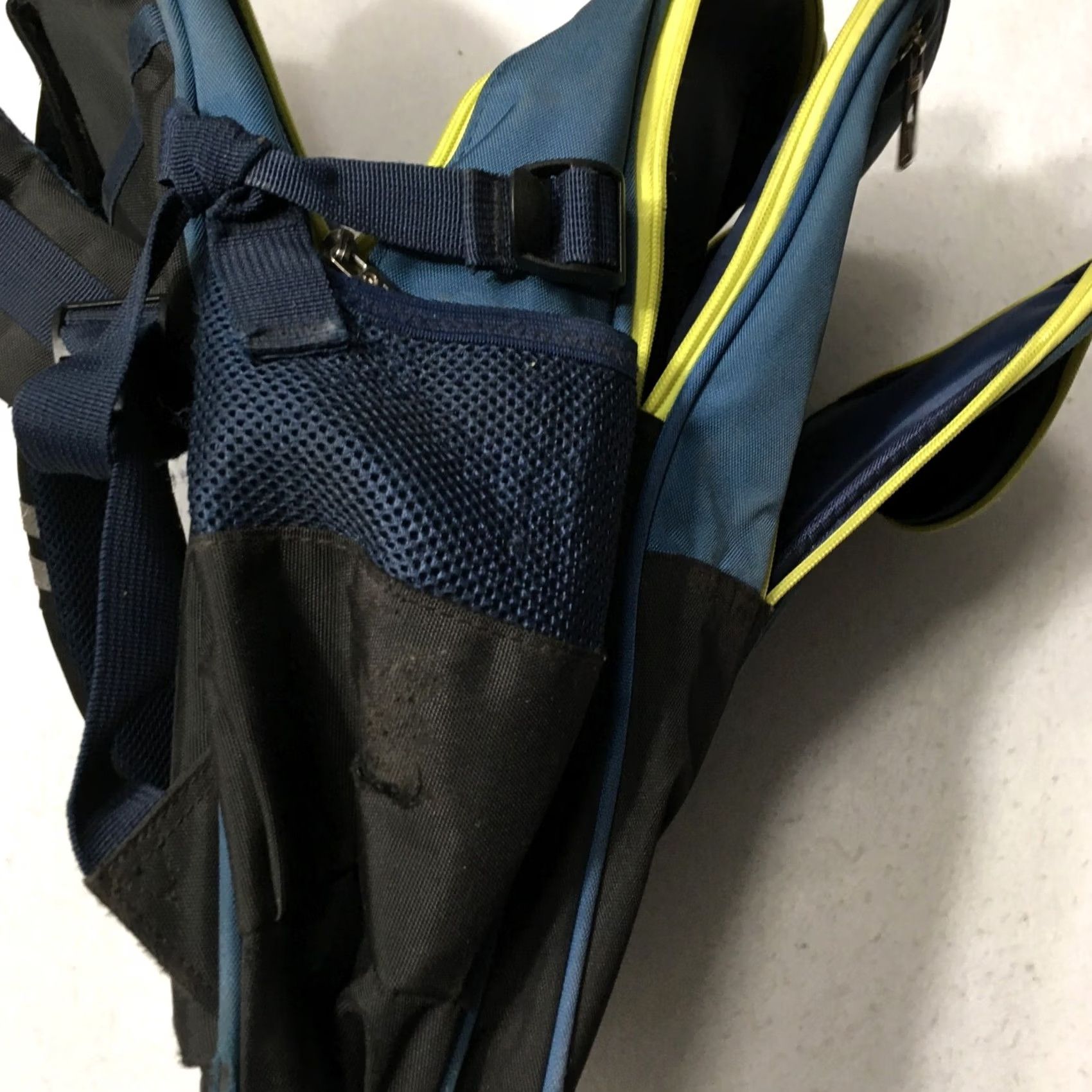 Vintage COOFIT Backpack Medium Recon blue Green School Work Hiking Padded Laptop Size ONE SIZE - 7 Thumbnail