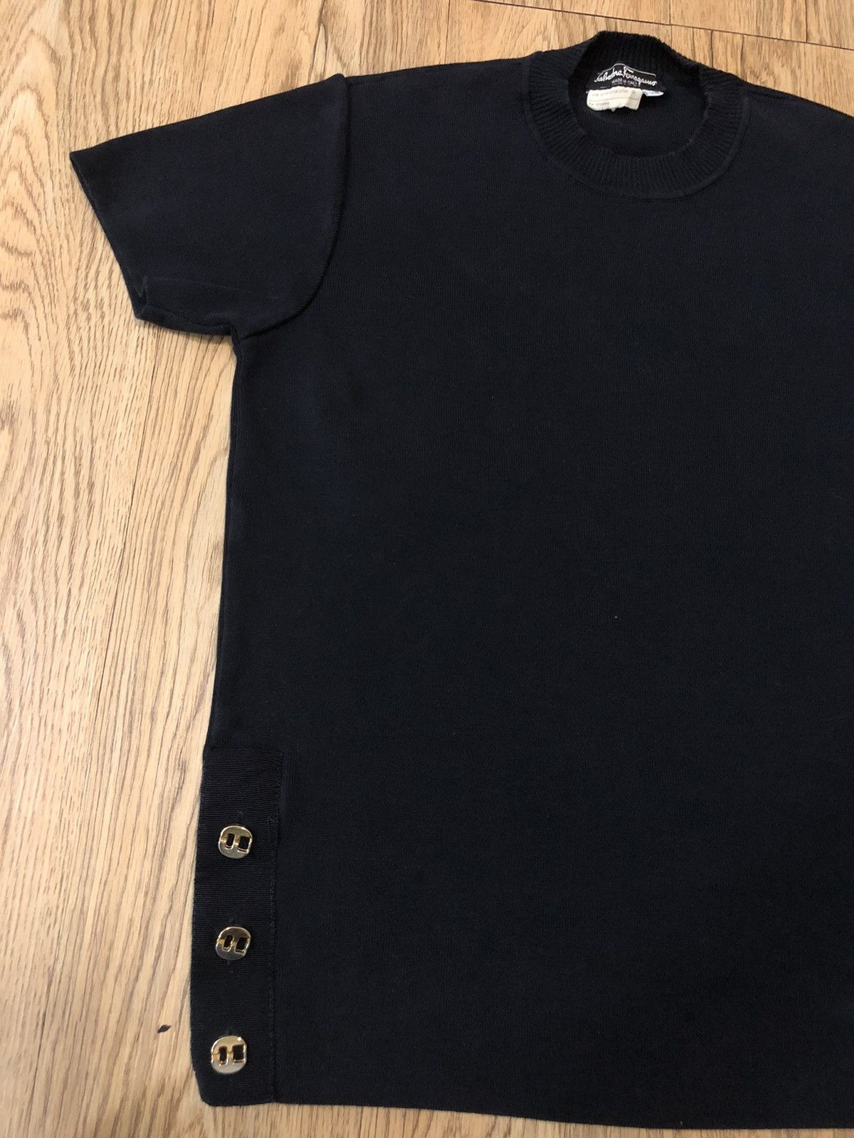 Salvatore Ferragamo Vintage Salvatore Ferragamo knit shirt Size S / US 4 / IT 40 - 4 Thumbnail