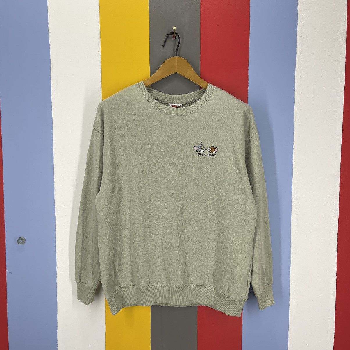 Cartoon Network TOM AND JERRY Crew Neck Sweatshirt #1393/AW Size US M / EU 48-50 / 2 - 3 Thumbnail