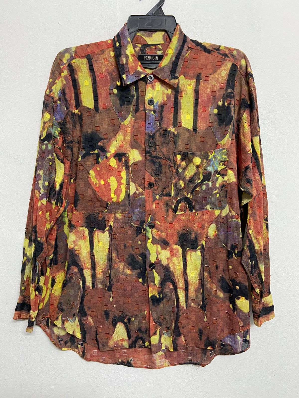 Yoshiyuki Konishi Vintage Yoshiyuki Konishi Ficce uomo Shirt Size US M / EU 48-50 / 2 - 1 Thumbnail