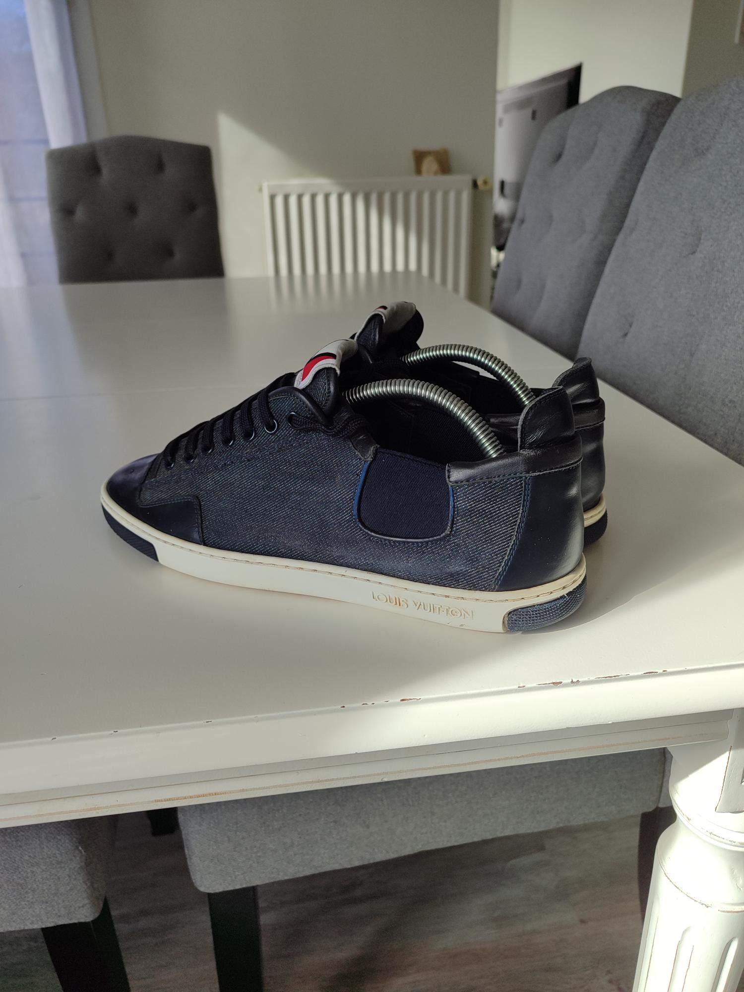 Louis Vuitton BASKETS LOUIS VUITTON SLALOM DENIM Size US 8.5 / EU 41-42 - 9 Thumbnail