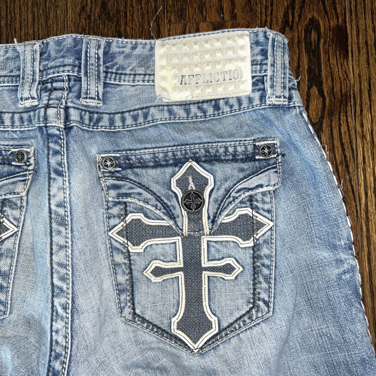 Affliction Vintage Affliction Jeans Size US 30 / EU 46 - 3 Thumbnail