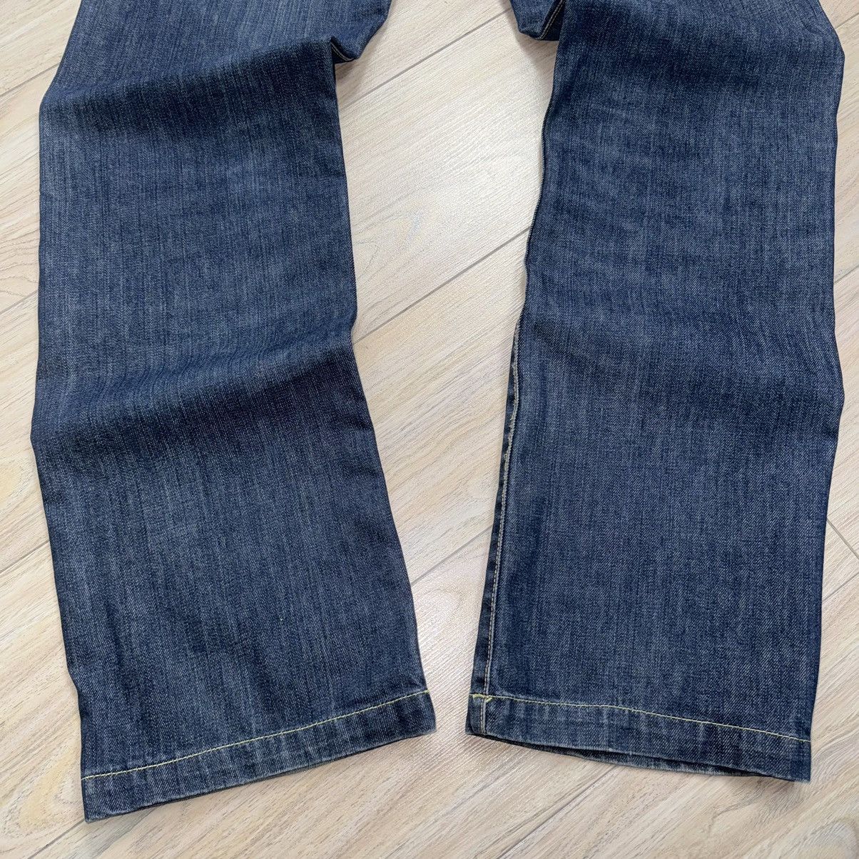 Vintage Rare Vintage Woolrich Outdoor Essential Blue Denim Jeans Size US 31 - 20 Thumbnail