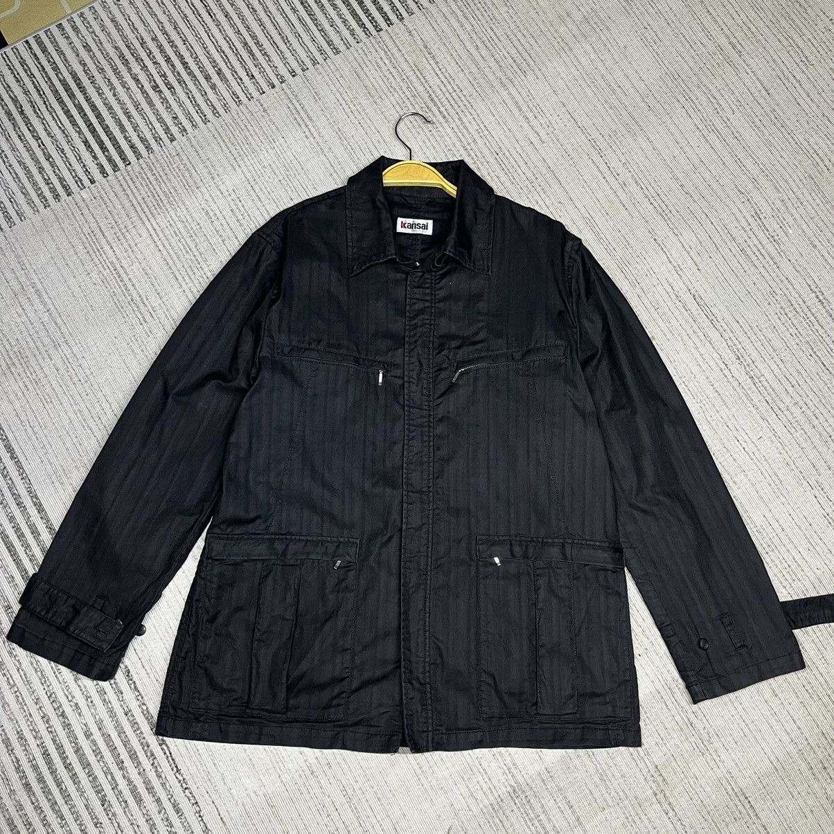 Japanese Brand × Kansai Yamamoto × Vintage Vintage Kansai by Kansai Yamamoto jacket Size US M / EU 48-50 / 2 - 3 Thumbnail