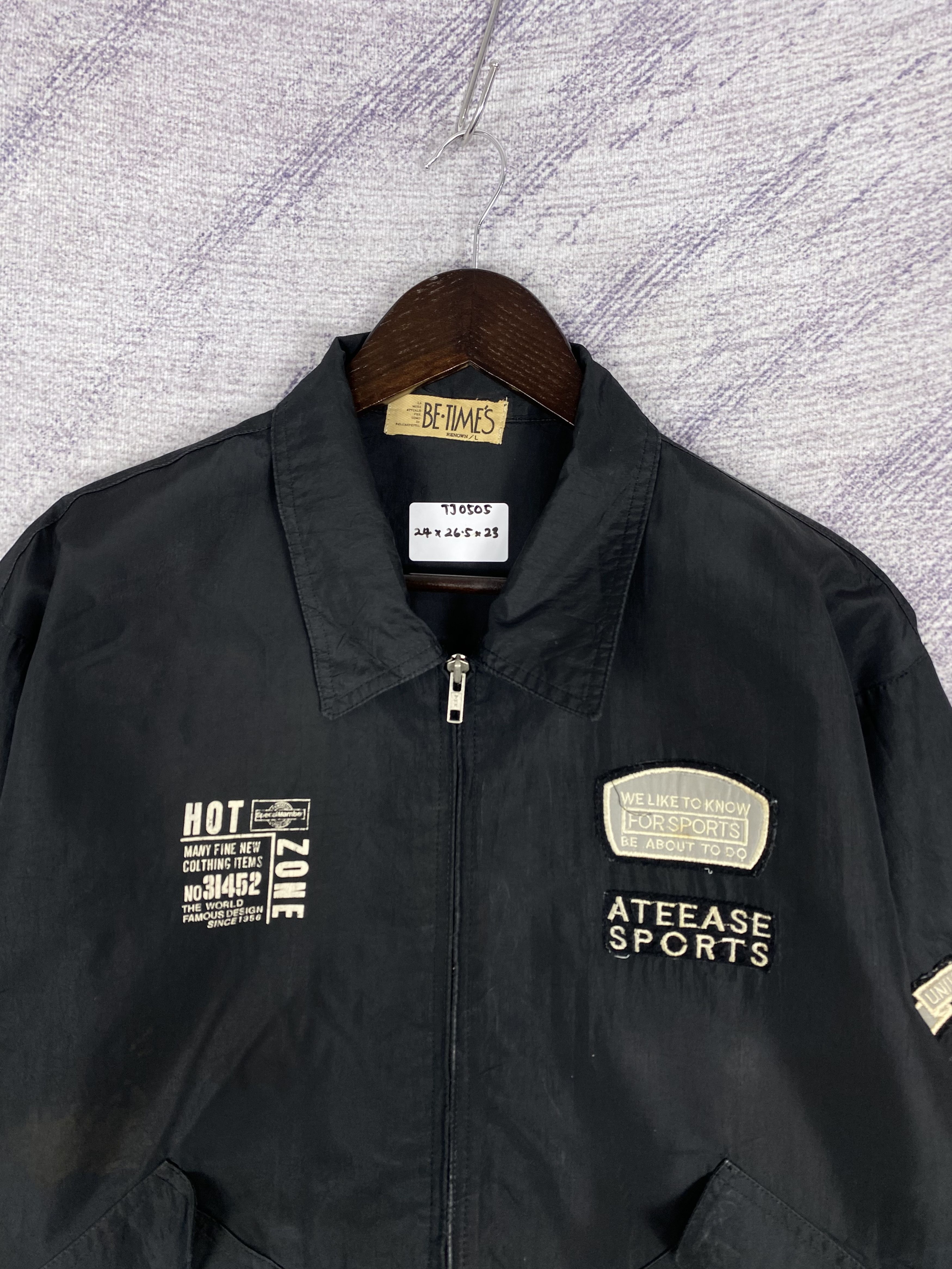 Japanese Brand Vintage Renown Many Bandage Zip Up Light Nylon Jacket Size US L / EU 52-54 / 3 - 2 Thumbnail