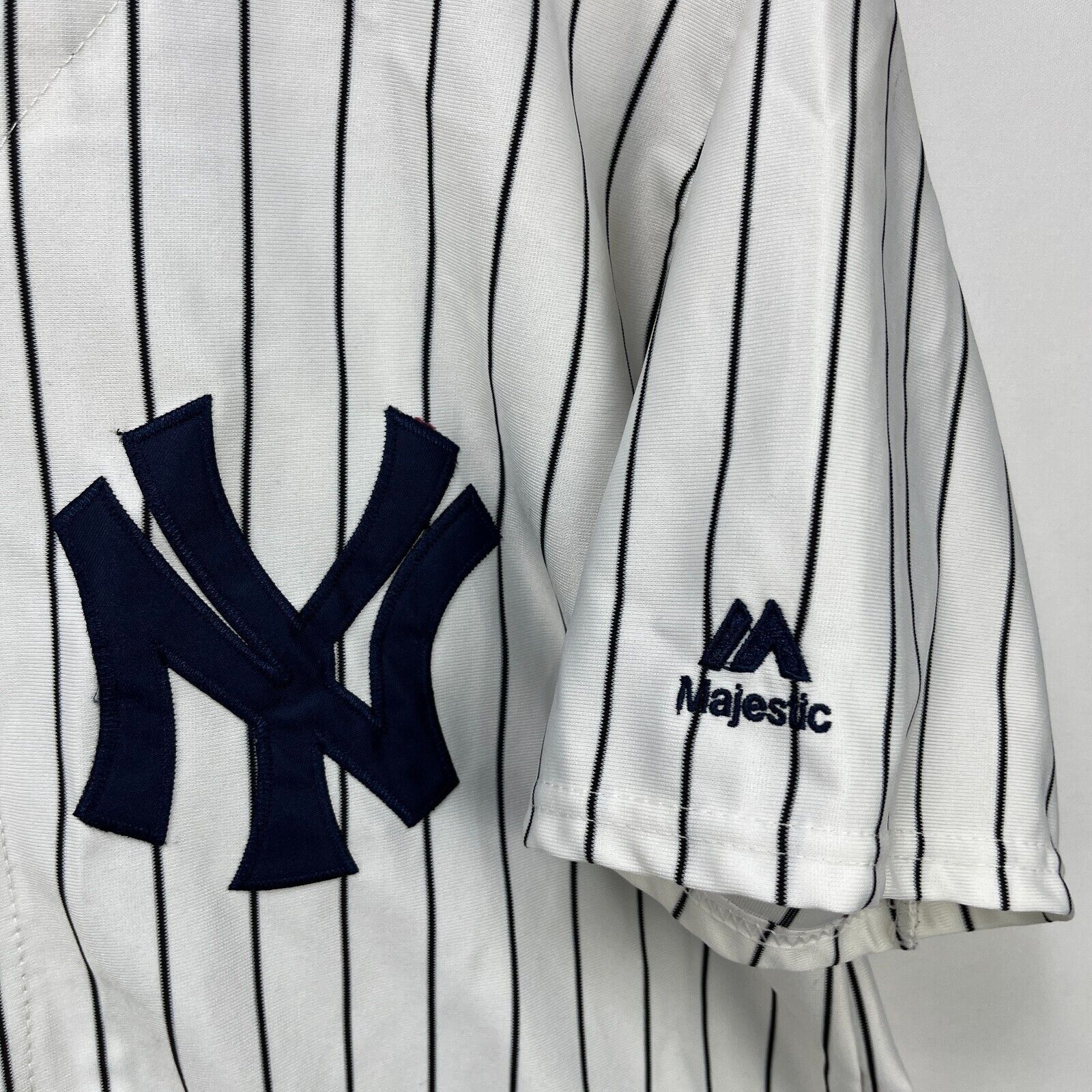 Majestic × Vintage Vintage New York Yankees Baseball Majestic Judge Large Mens Size US L / EU 52-54 / 3 - 3 Thumbnail