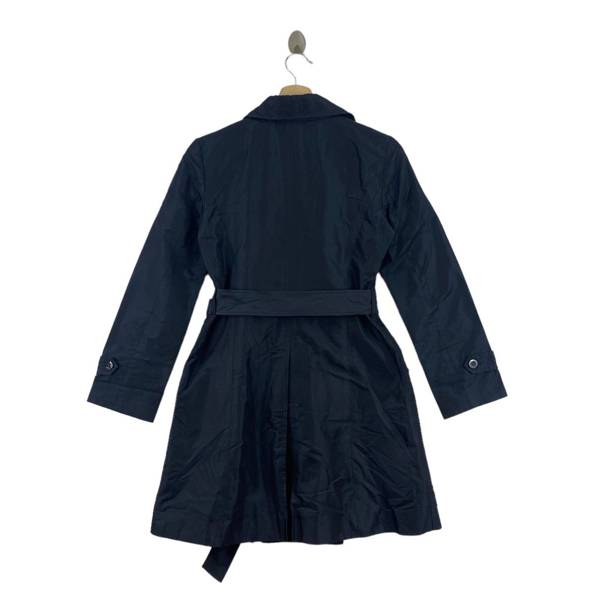 Japanese Brand NATURAL BEAUTY Japanese Brand Black Trench Coat Parka Size S / US 4 / IT 40 - 2 Thumbnail