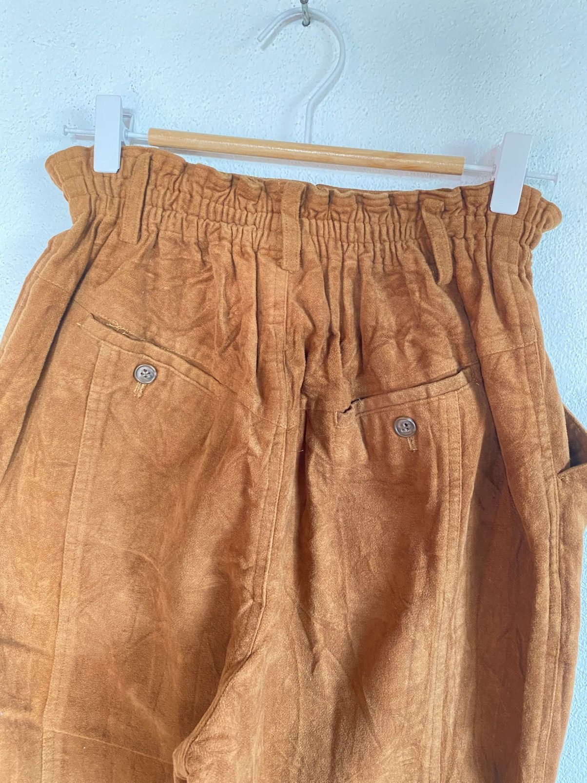 Hai Sporting Gear Vintage Hai Sporting Gear Suede Pants by Issey Miyake Size 26" / US 2 / IT 38 - 3 Thumbnail