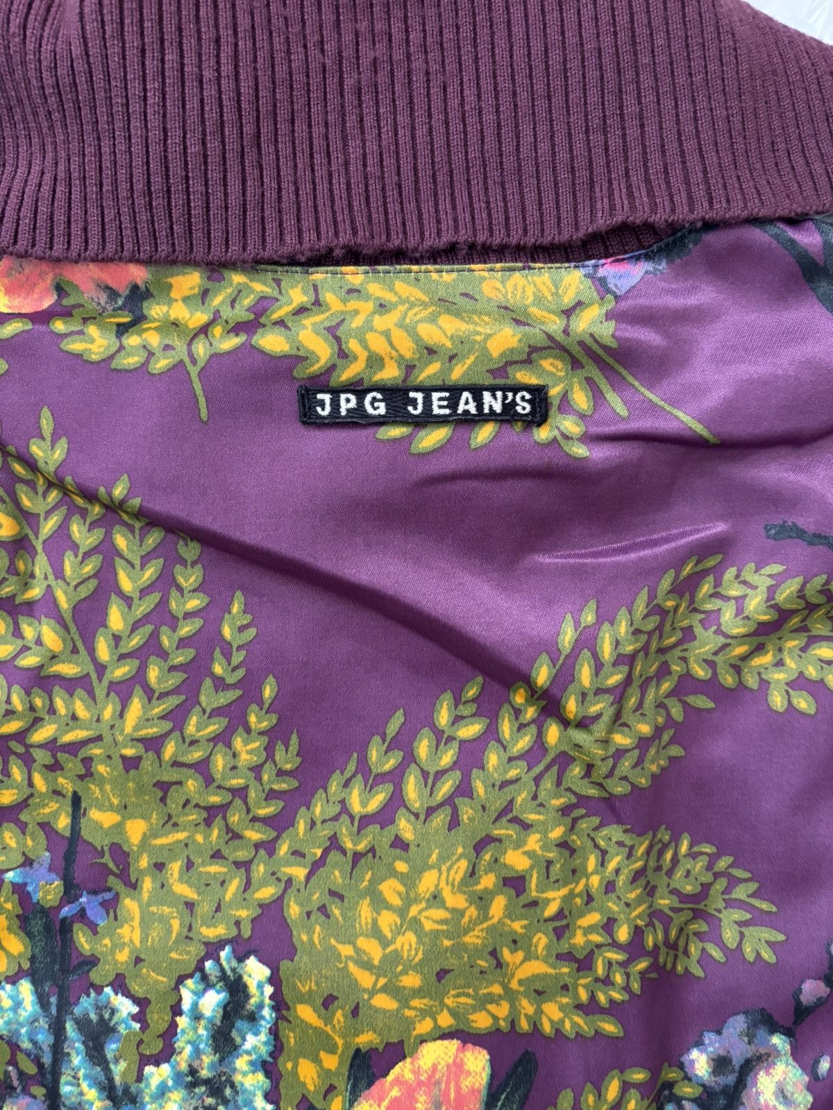 Jean Paul Gaultier JPG Jean’s 2000s Floral Bomber Jacket Archive Size US M / EU 48-50 / 2 - 7 Thumbnail