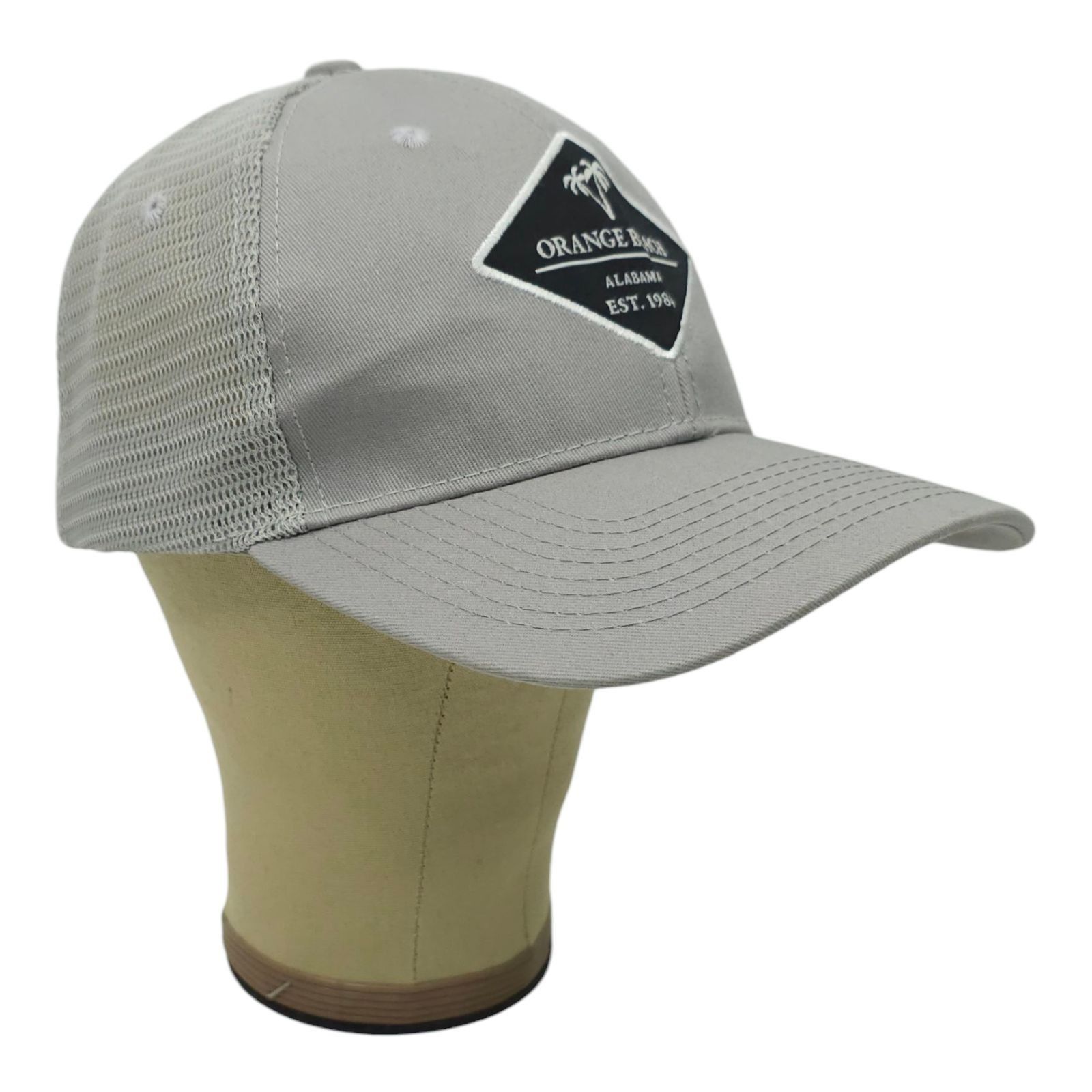 Other Orange Beach Alabama Logo Patch Mesh Strapback Cap Trucker Size ONE SIZE - 3 Thumbnail